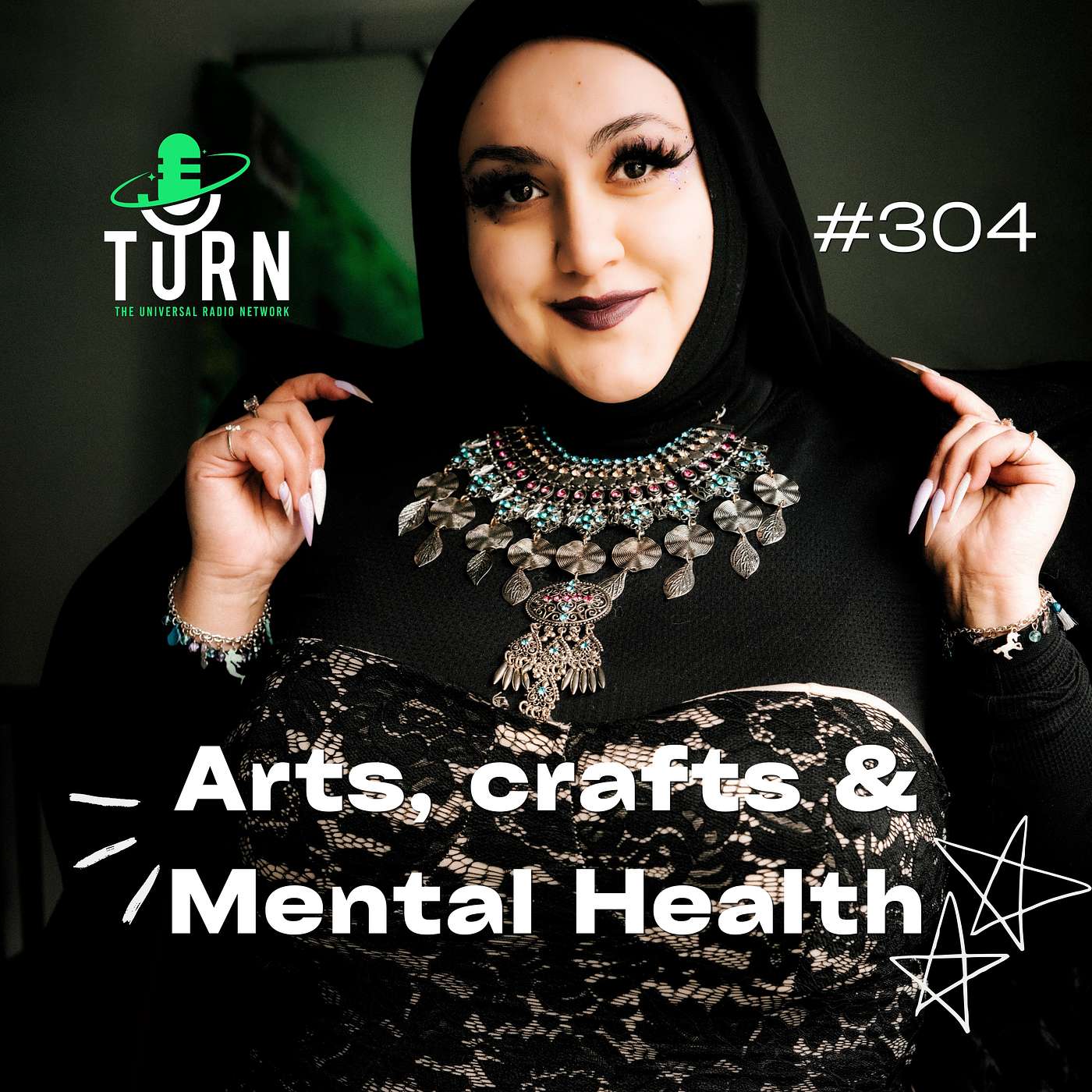 #304 Arts, Crafts and Mental Health episode artwork