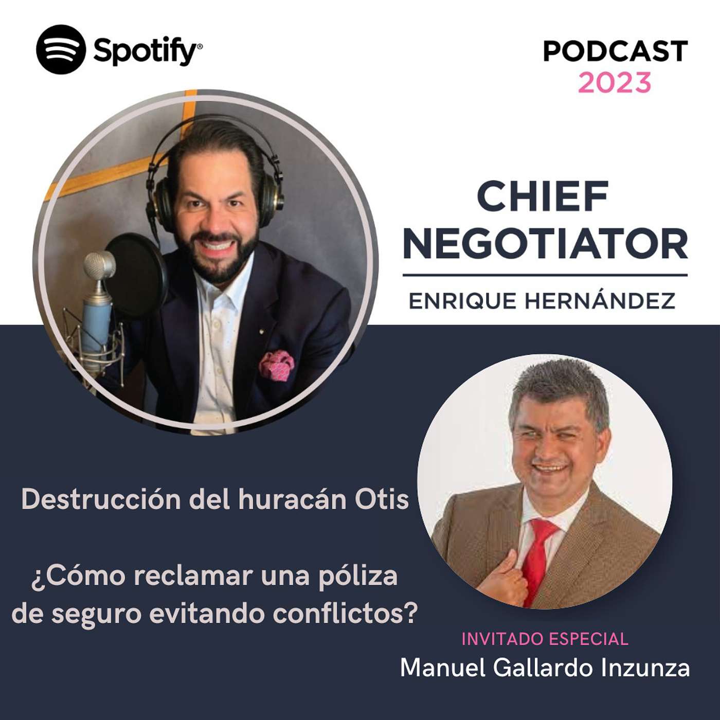 Destrucción del huracán Otis ¿Cómo reclamar una póliza de seguro evitando conflictos? c/ Manuel Gallardo Inzunza | Ep. 47 episode artwork