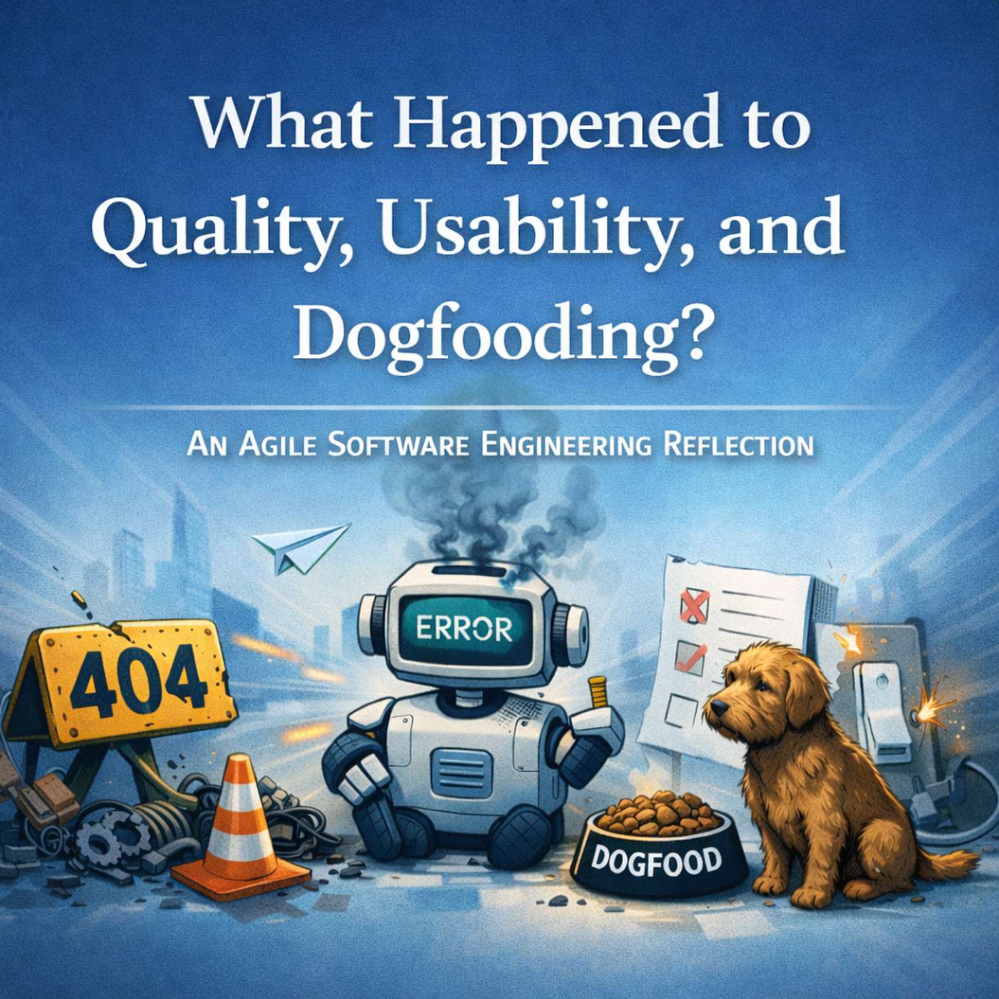 WHAT HAPPENED TO QUALITY, USABILITY AND DOGFOODING? - The Engineering Discipline of Quality and Trust