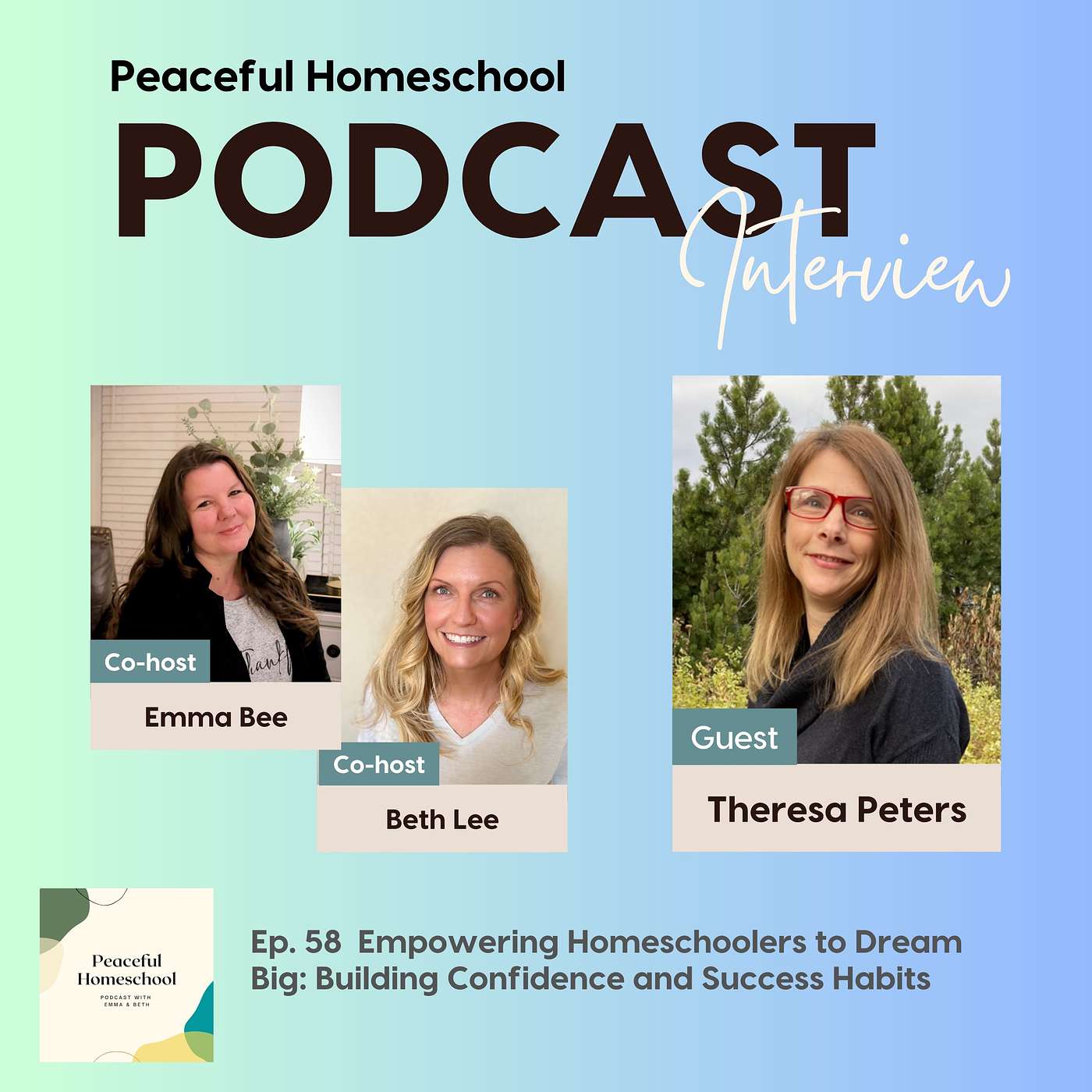 58. Empowering Homeschoolers to Dream Big: Language Arts with Theresa Peters of Discern to Learn episode artwork