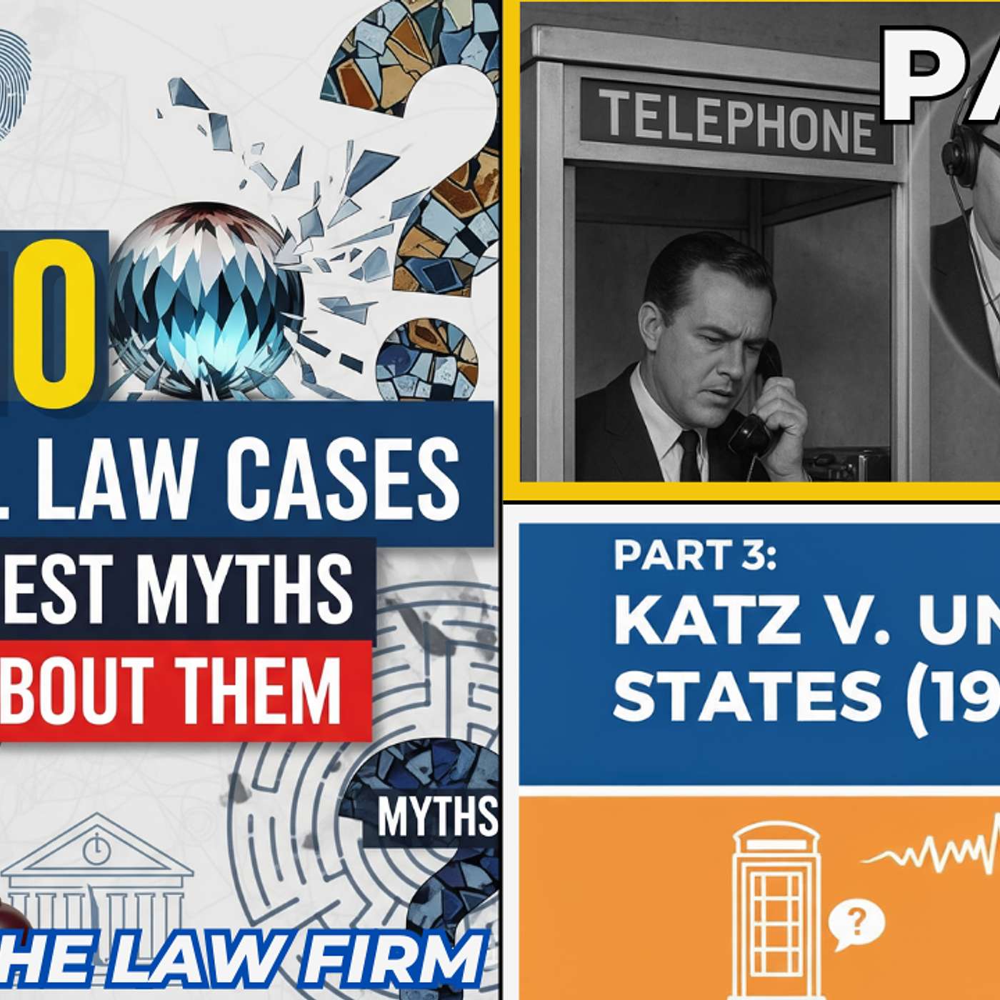 Top 10 Criminal Law Cases and Myths | PART 3: Katz – The Case That Changed Privacy Forever.