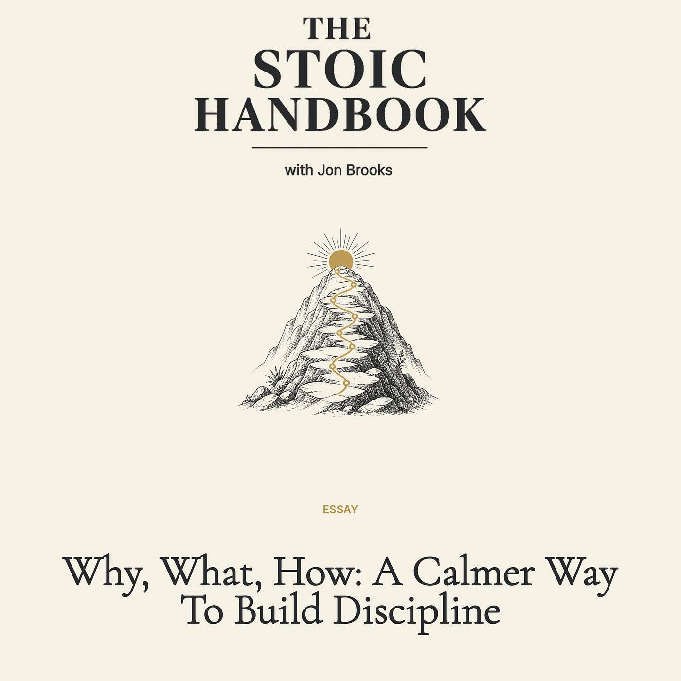 Why, What, How: A Calmer Way To Build Discipline episode artwork