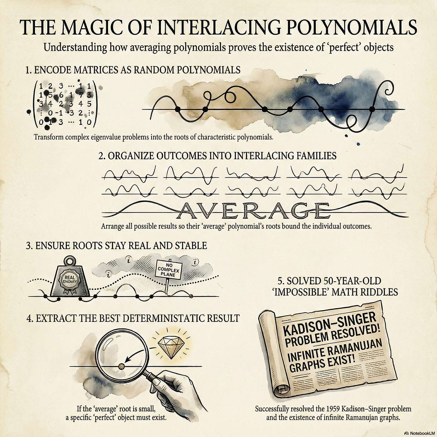 The Marcus–Spielman–Srivastava Interlacing Polynomials Method