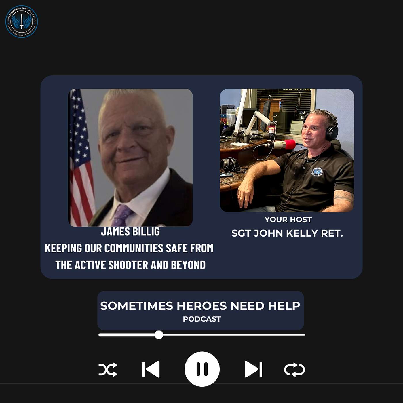 James Billig / Blue Line Life Safety / United Against Child Trafficking episode artwork
