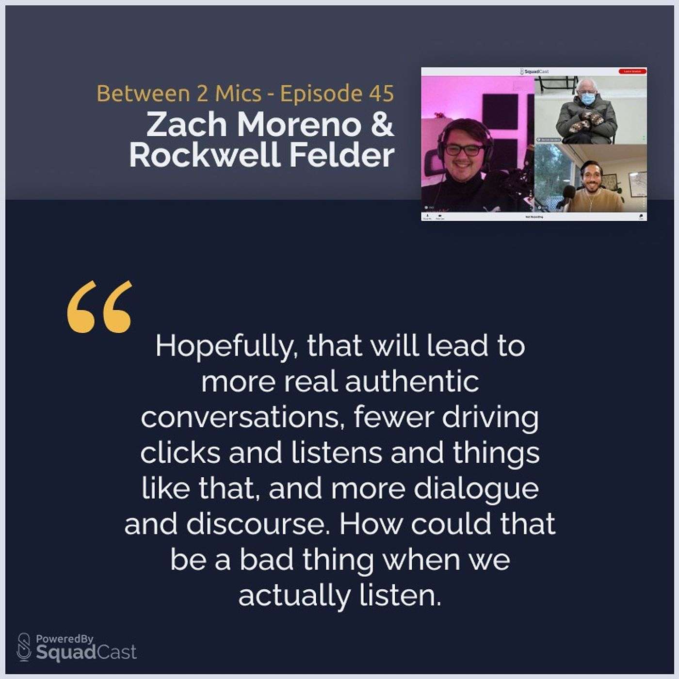 Between Two Mics: The Remote Recording Podcast