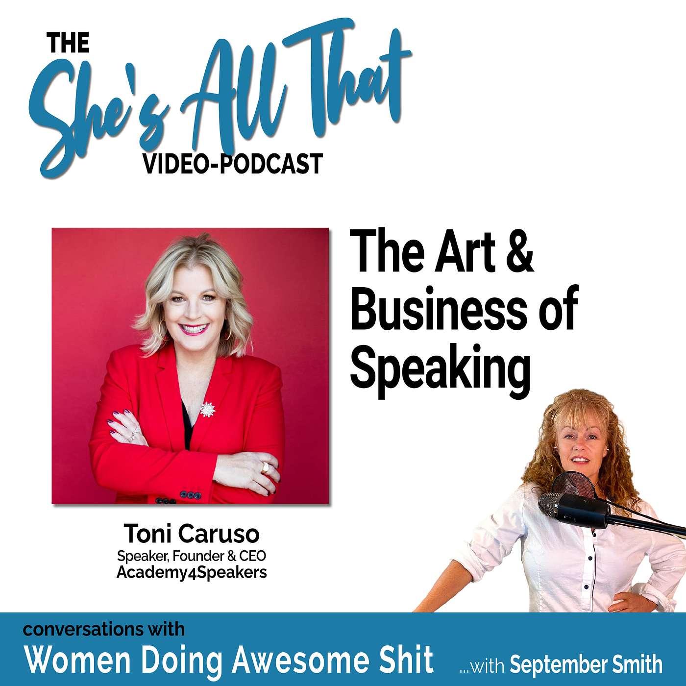 The Art and Business of Speaking - with Toni Caruso