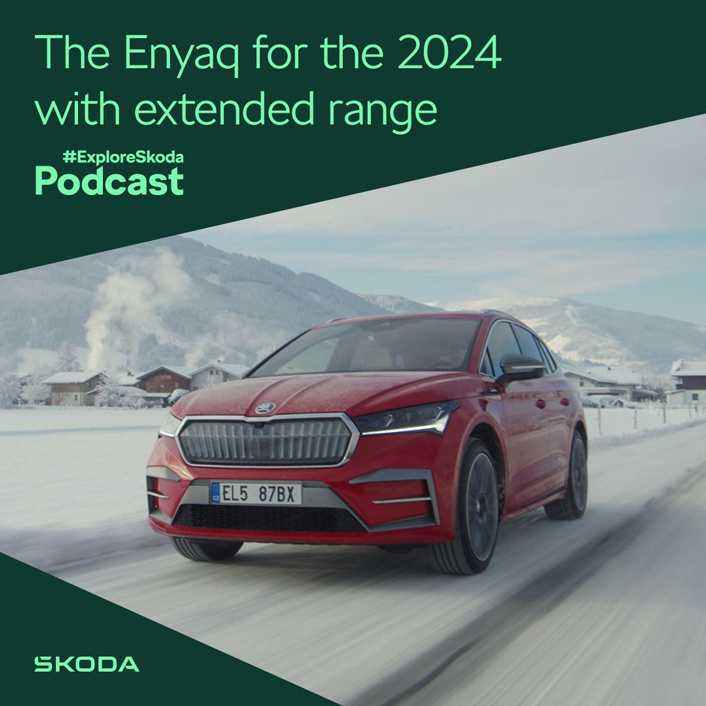 #ExploreSkoda Podcast: Enyaq pro rok 2024 zaujme novými motory i rychlejším dobíjením