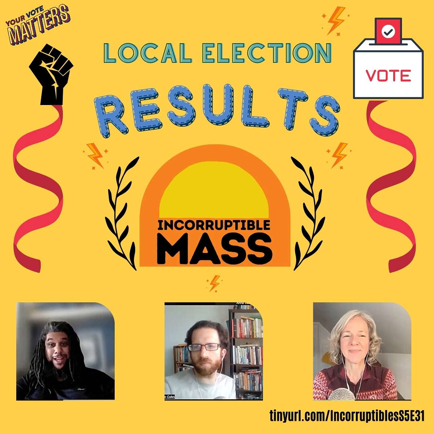 Local election results! Boston, Worcester, Medford, Malden, Somerville, Everett, Revere & more episode artwork