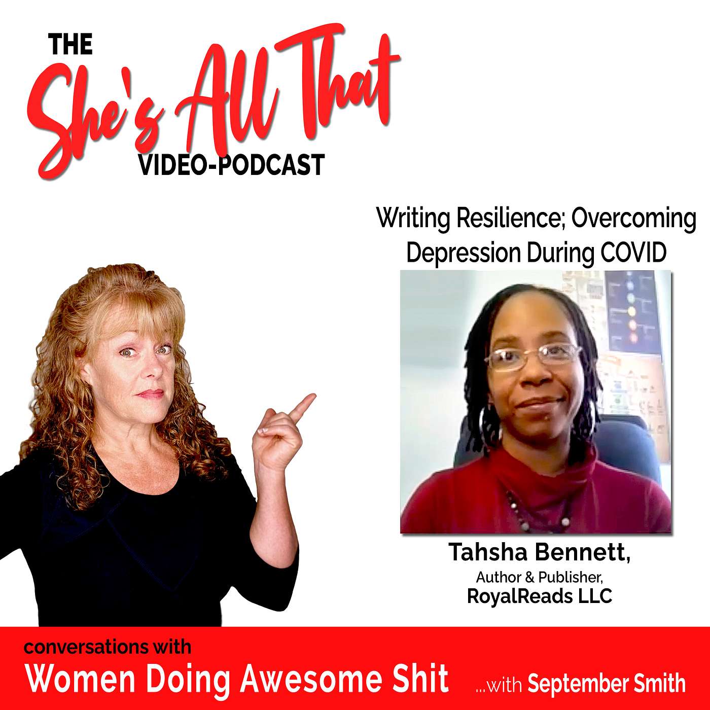 Writing Resilience: Fighting Depression During COVID w Tahsha Bennett