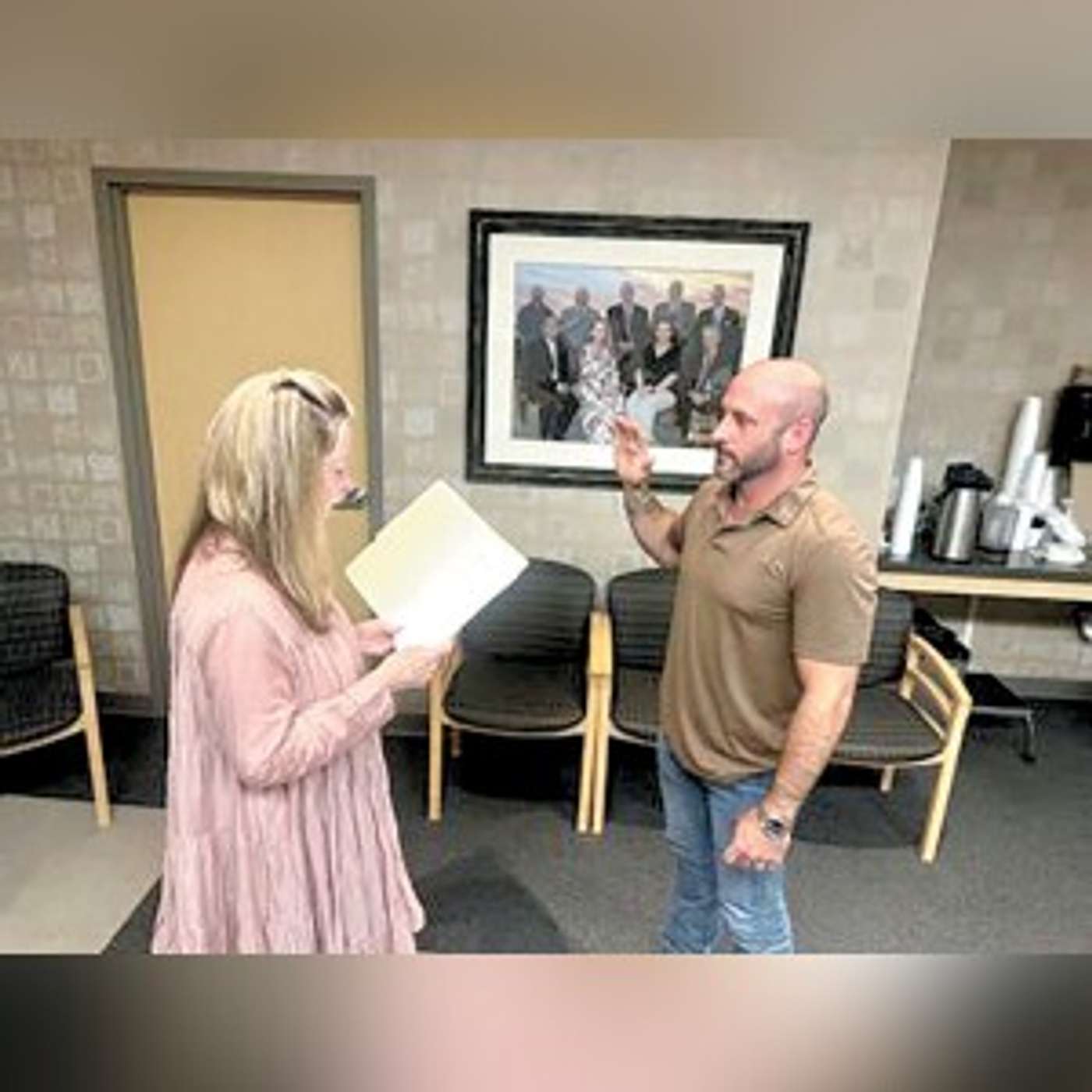 Justin Cook sworn in to hospital board episode artwork