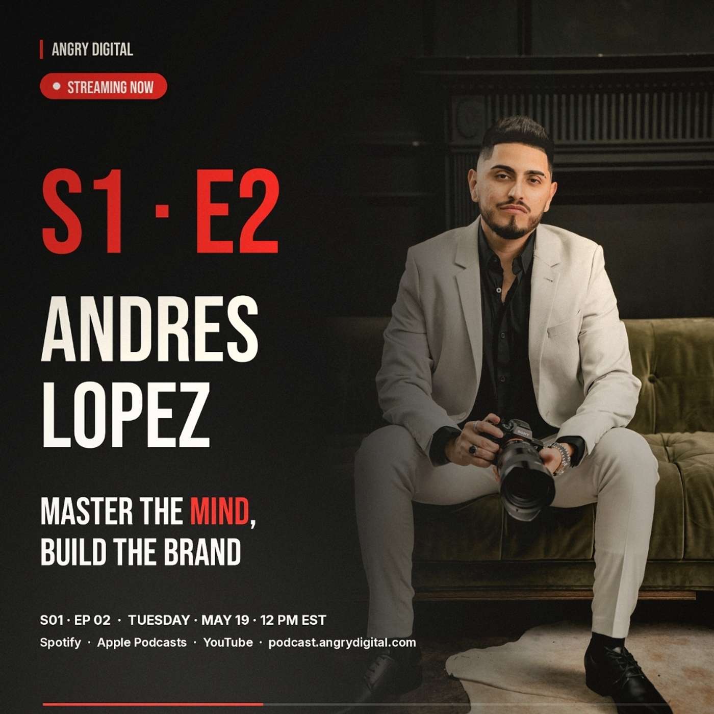 Andres Lopez: Master the Mind, Build the Brand episode artwork
