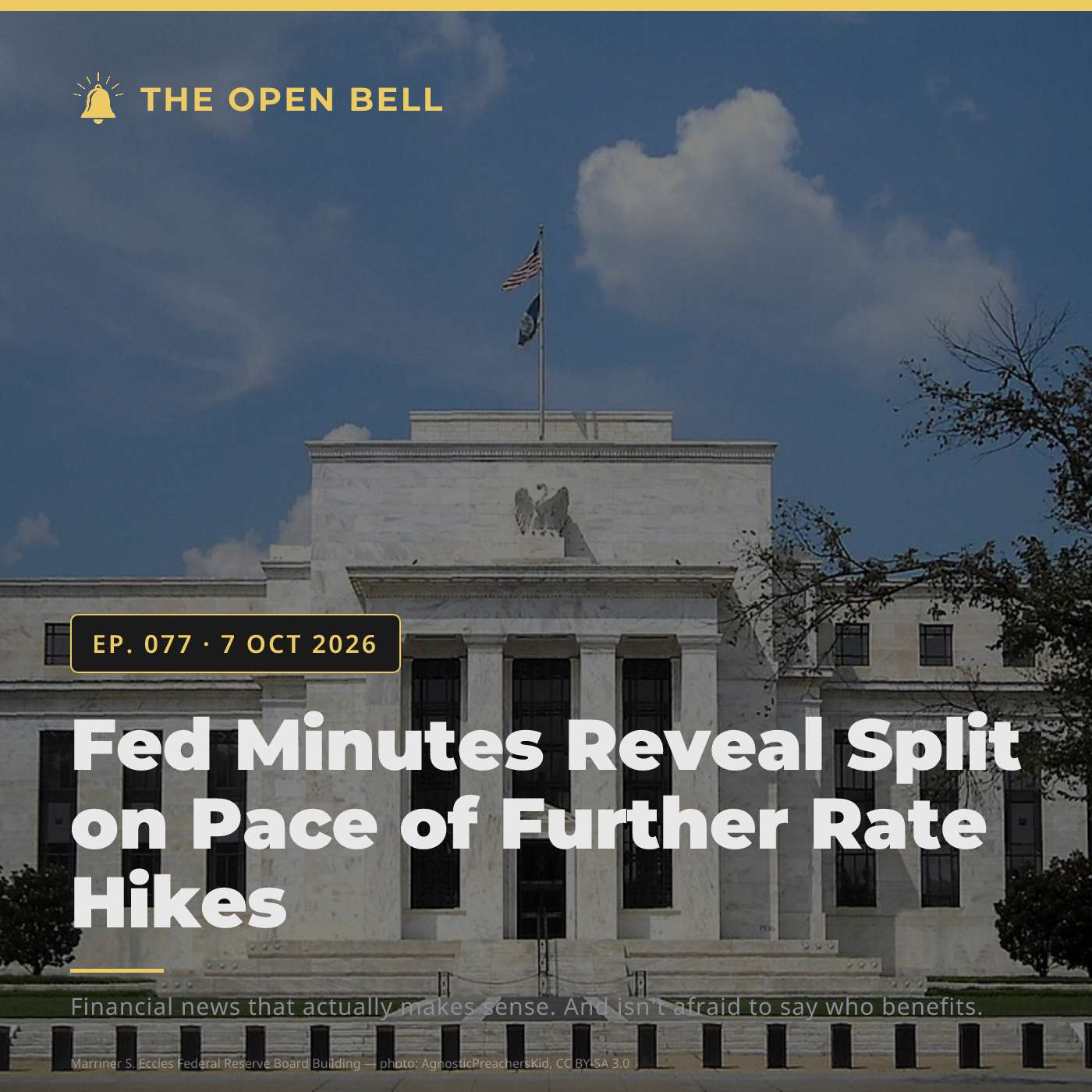 The Open Bell — Ep. 077 — 7 Oct 2026
