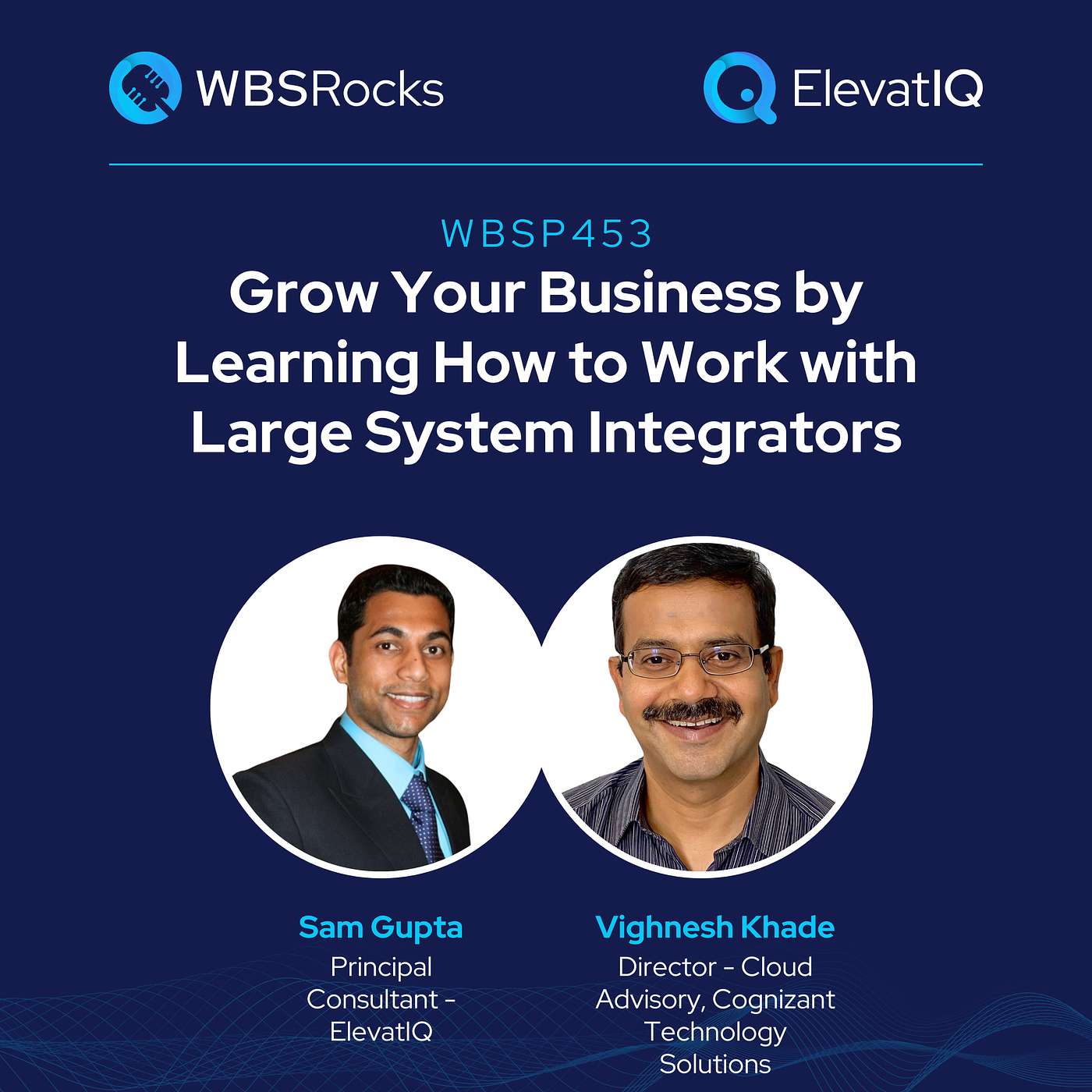 WBSP453: Grow Your Business by Learning How to Work with Large System Integrators w/ Vignesh Khade