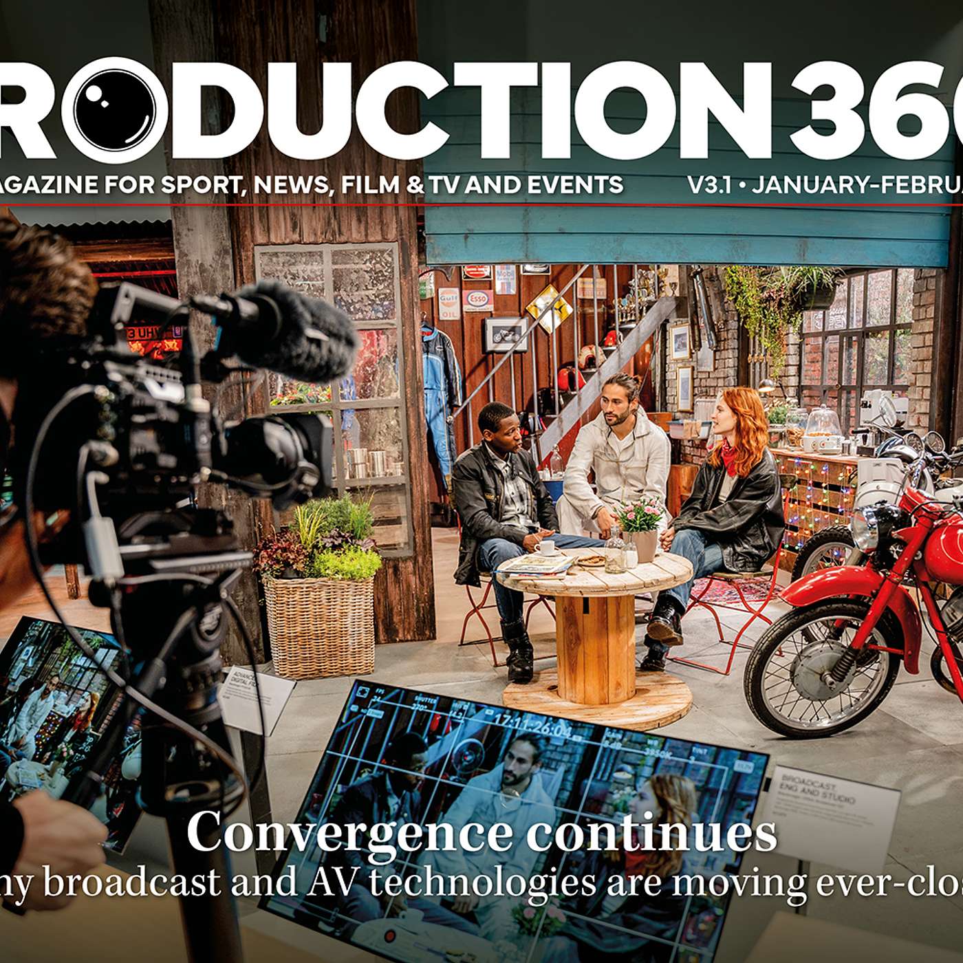 Production360° Sport, News, Film & Tv and Events technology, news and opinions cover art