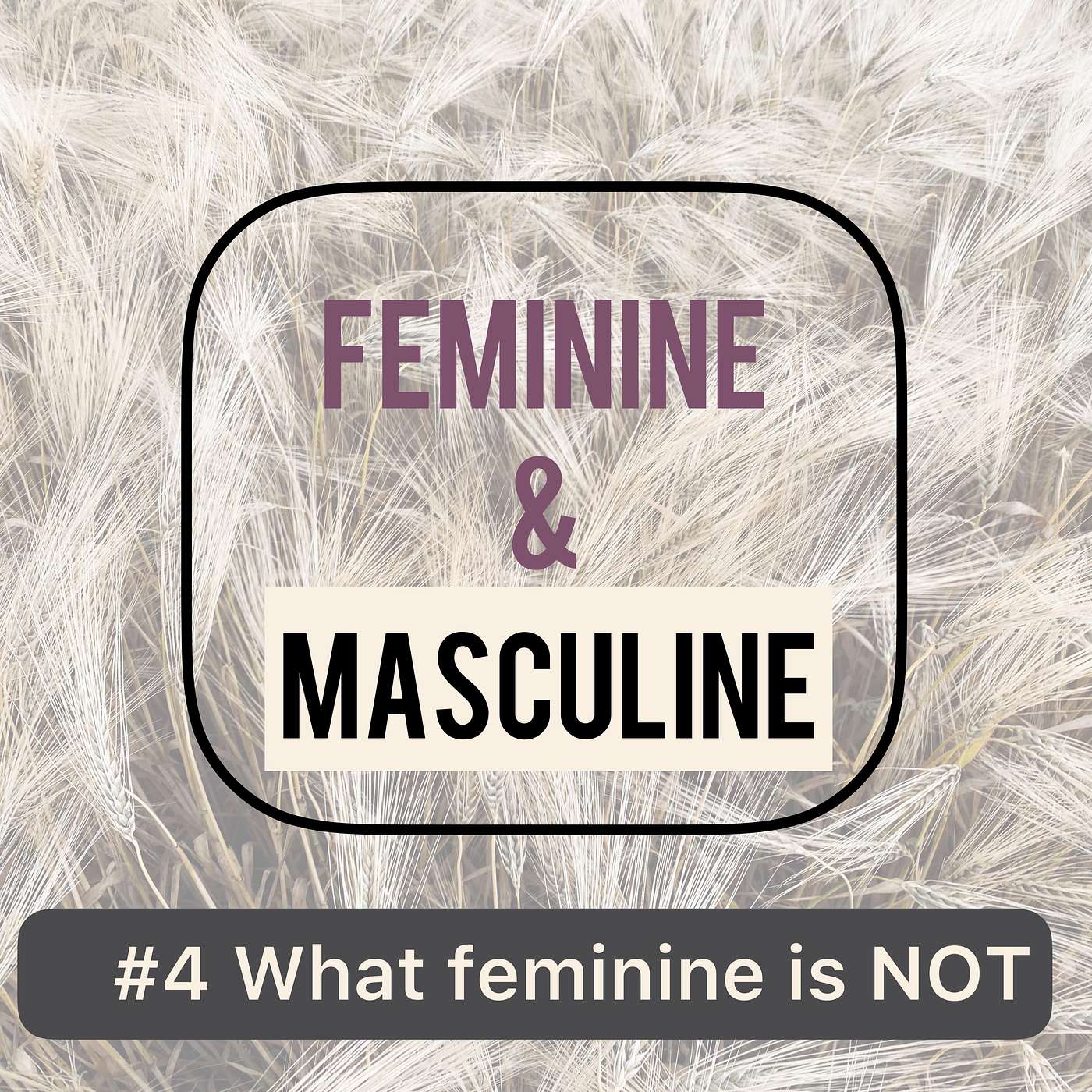 #4 What the Feminine is NOT