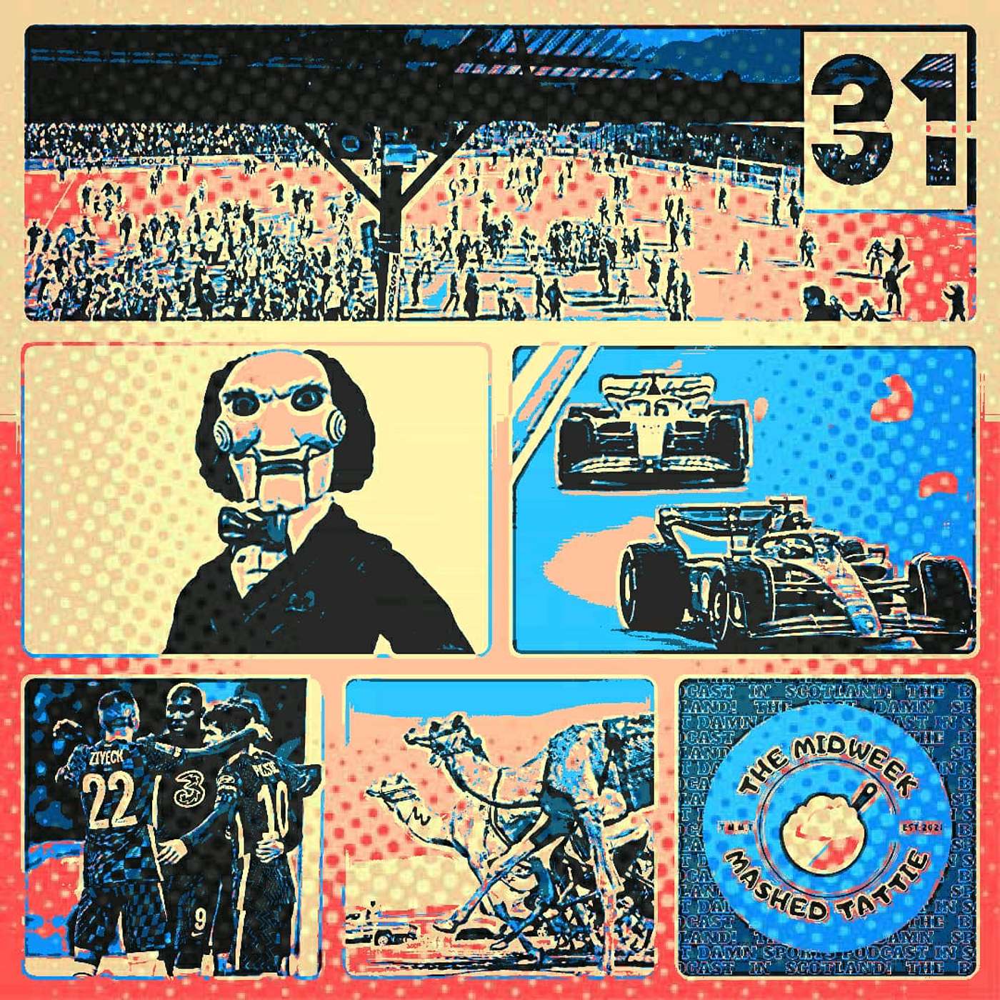 EP115 - The Weekly Mix N Mash 31: Camel Jumping, Football Finances!