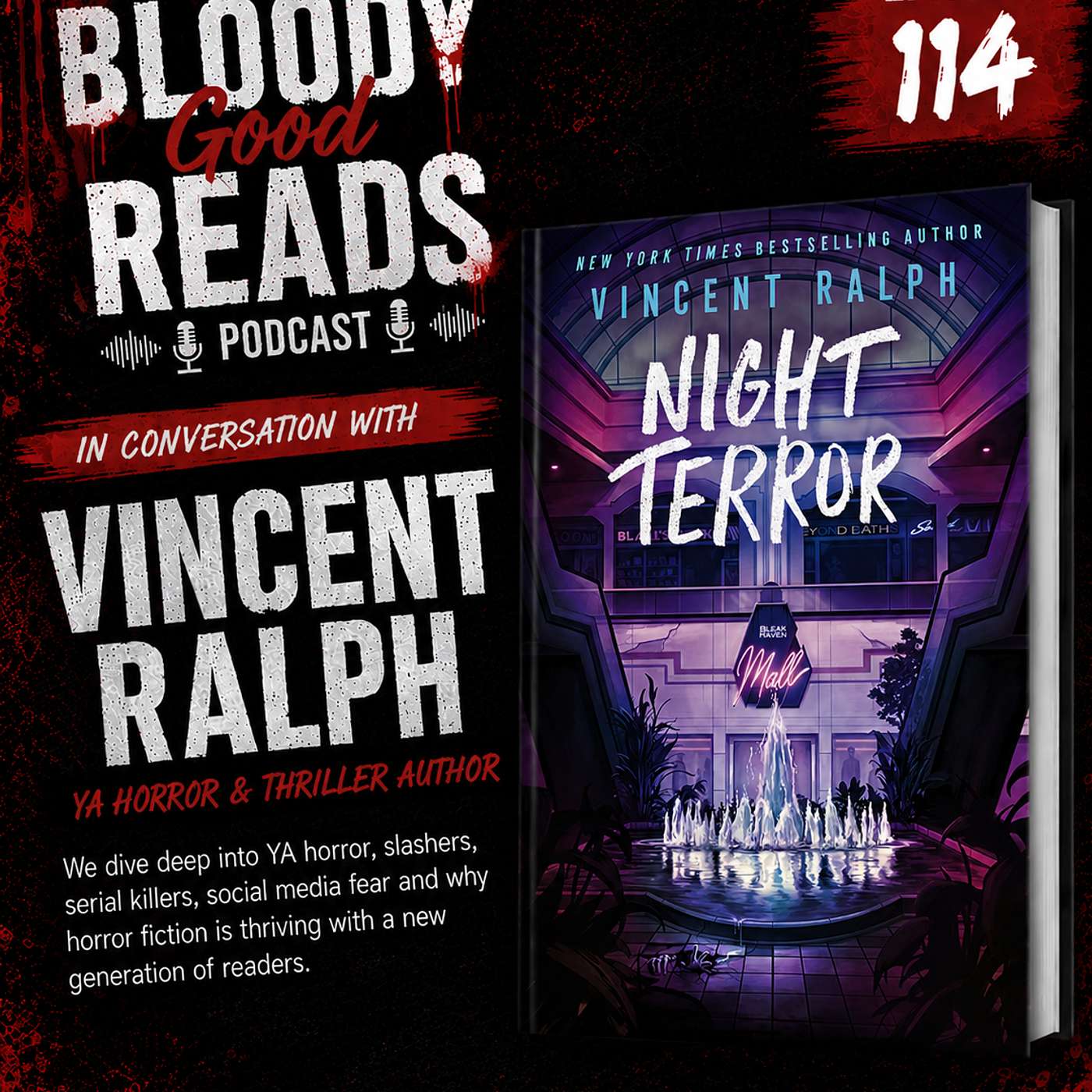 Bloody Good Reads - Chapter 114 - Vincent Ralph episode artwork