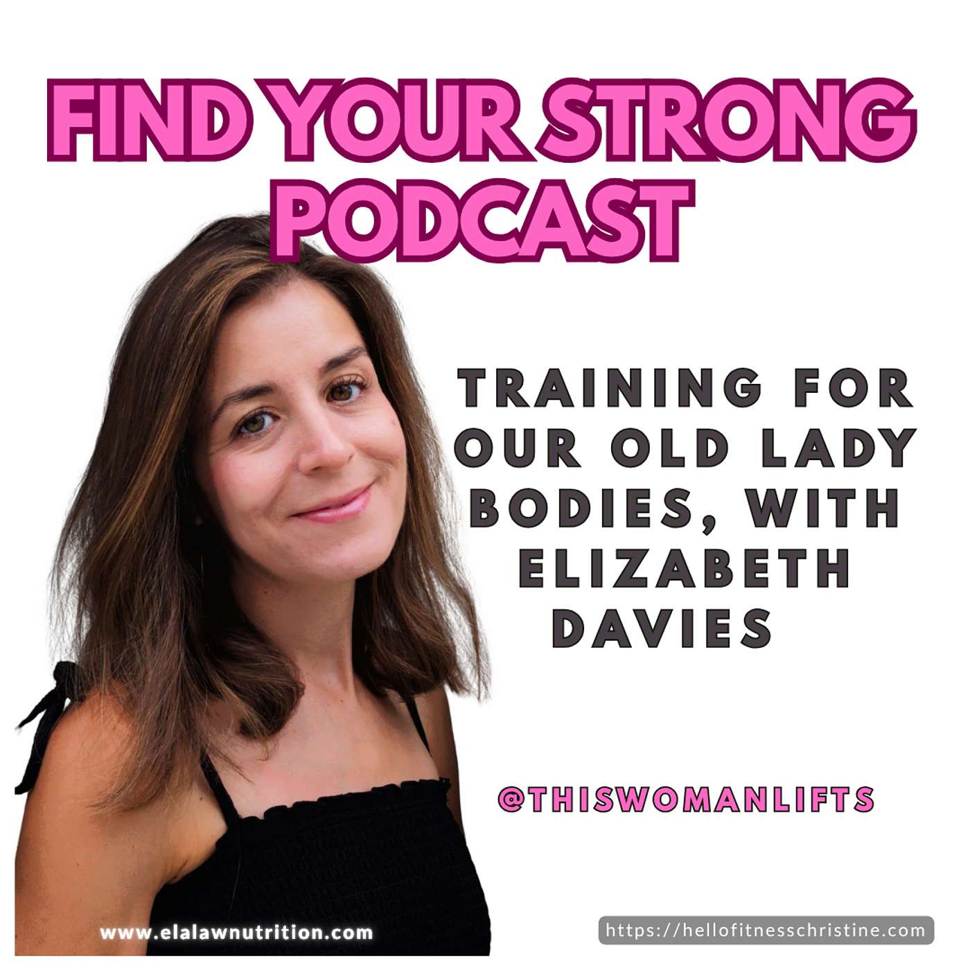 Training for Our Old Lady Bodies, with Elizabeth Davies @thiswomanlifts. episode artwork