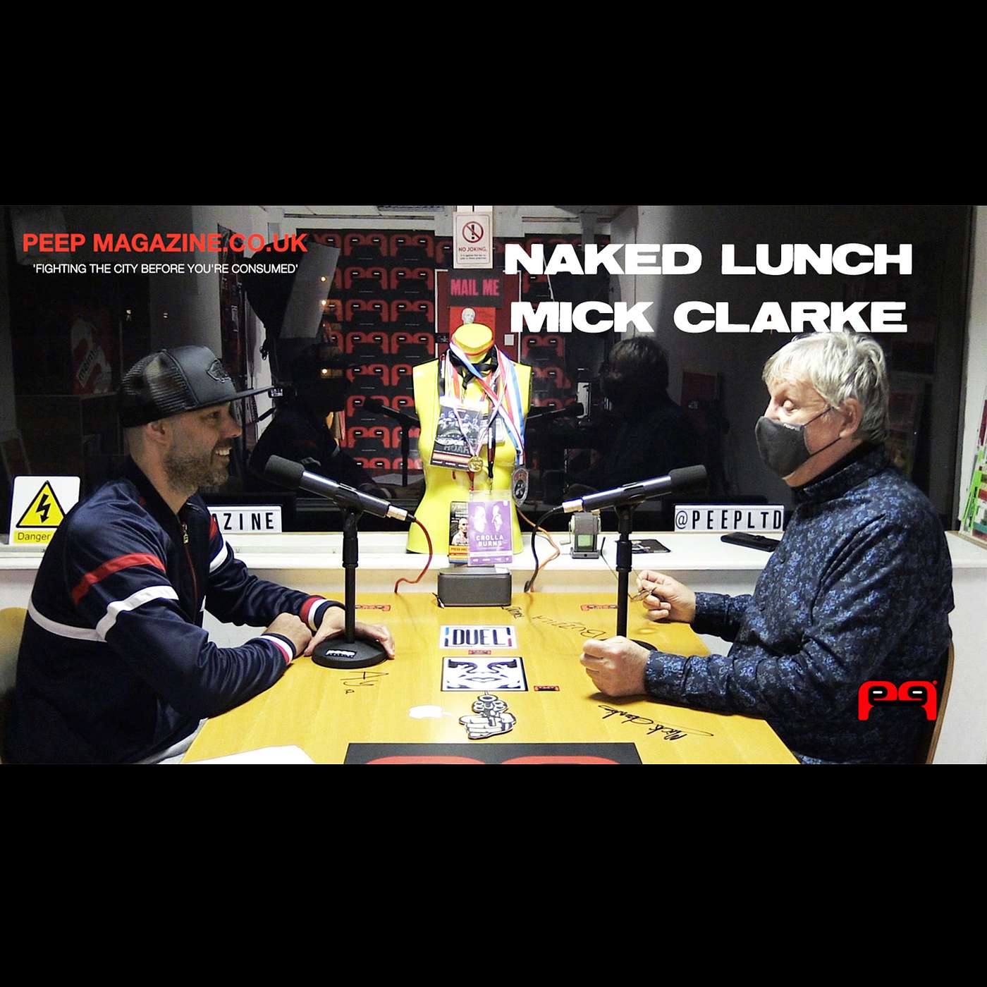 peep® podcast interview Naked Lunch - Mick Clarke Synth composer talks Electronic music with peep magazine Newcastle