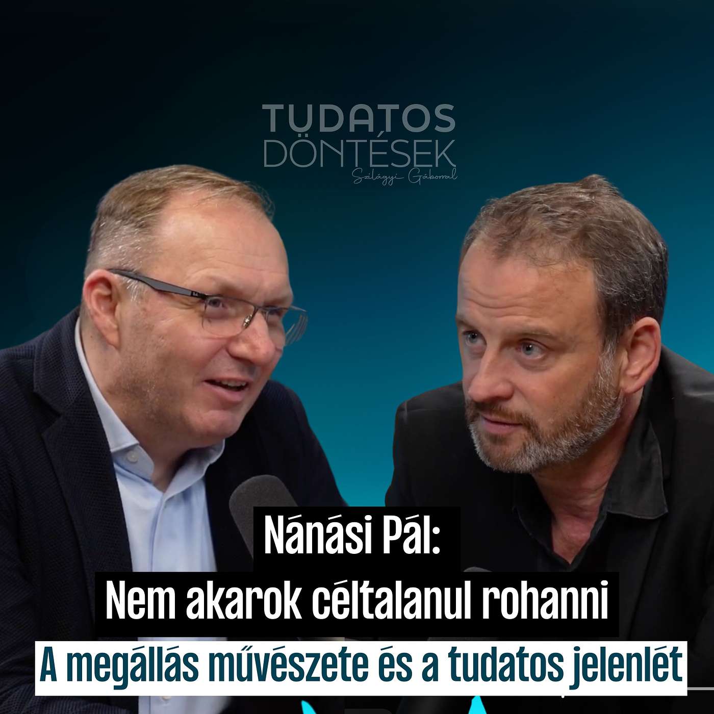 Nánási Pál: „Nem akarok céltalanul rohanni” – A megállás művészete és a tudatos jelenlét Nánási Pál: „Nem akarok céltalanul rohanni” – A megállás művészete és a tudatos jelenlét