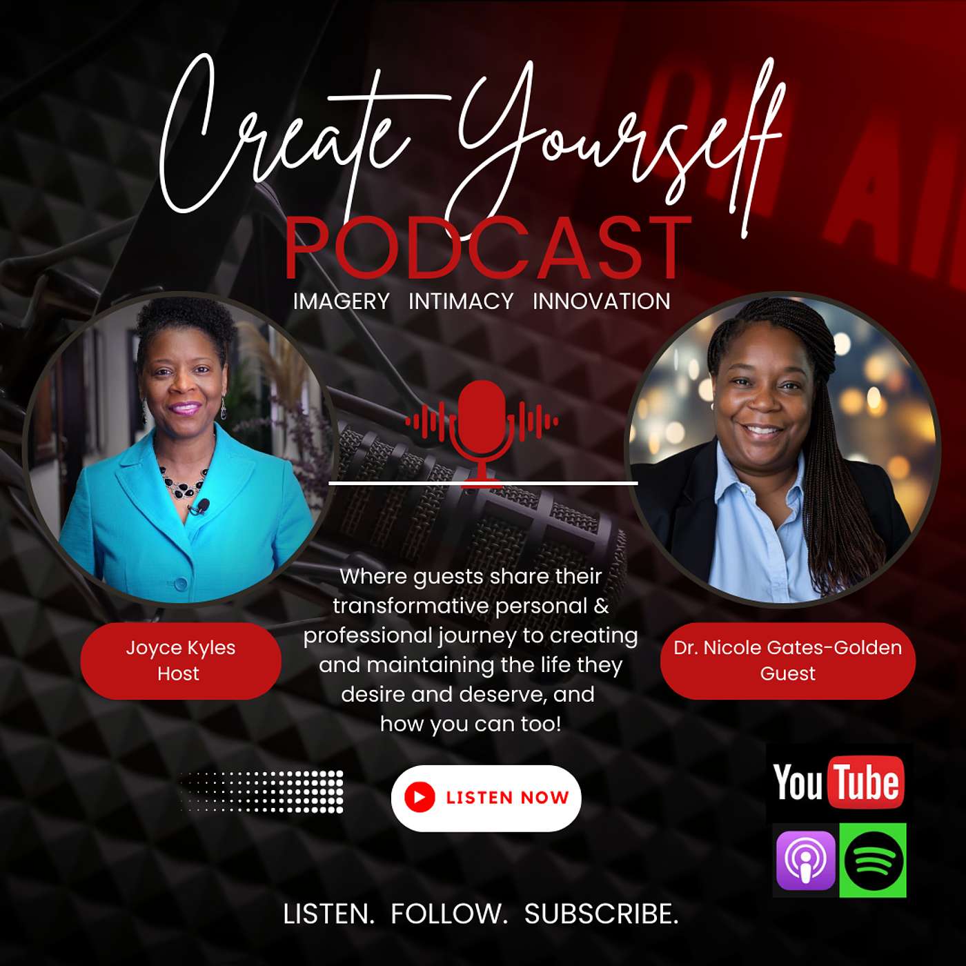 Create Yourself: Imagery. Intimacy. Innovation.