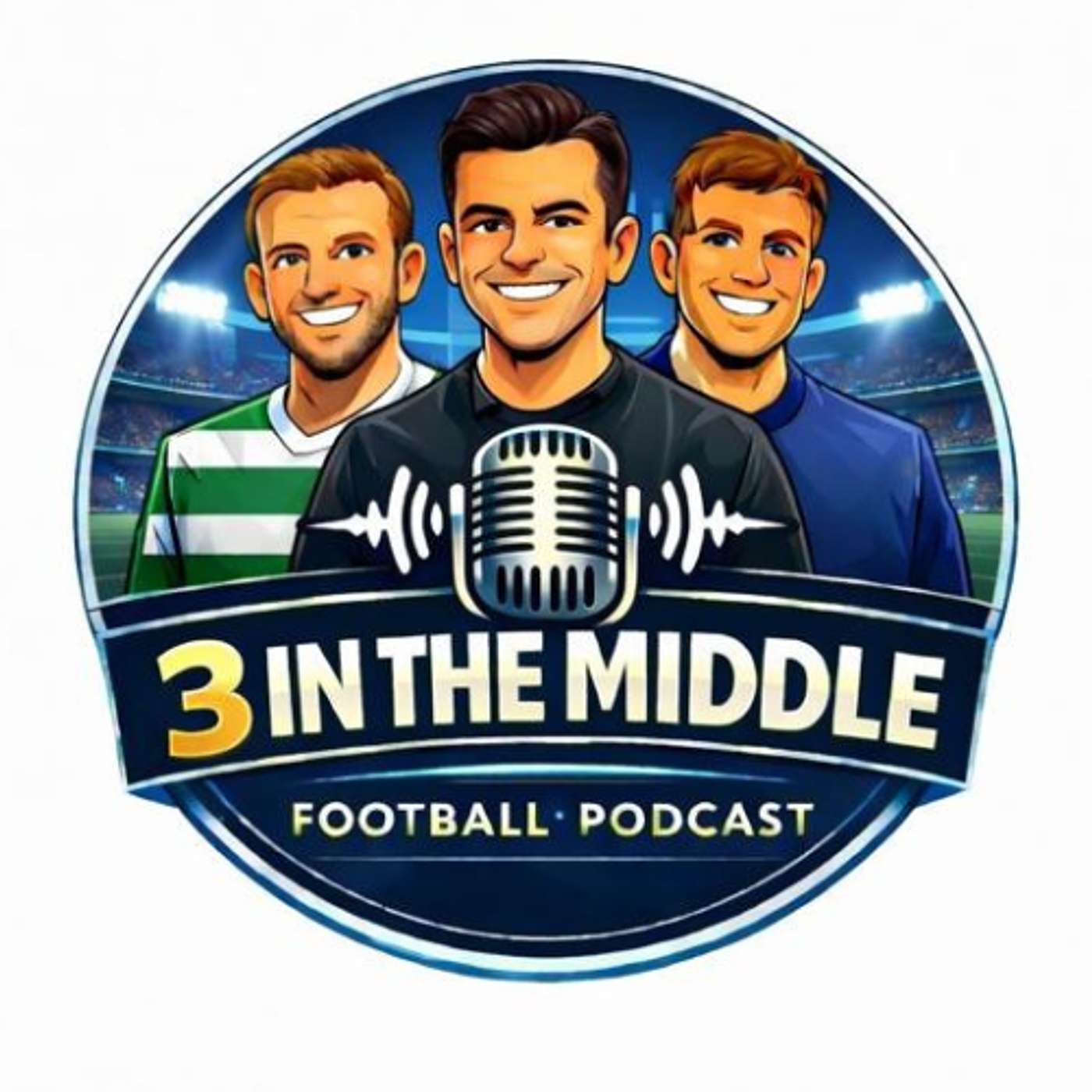 3 In The Middle Podcast cover art