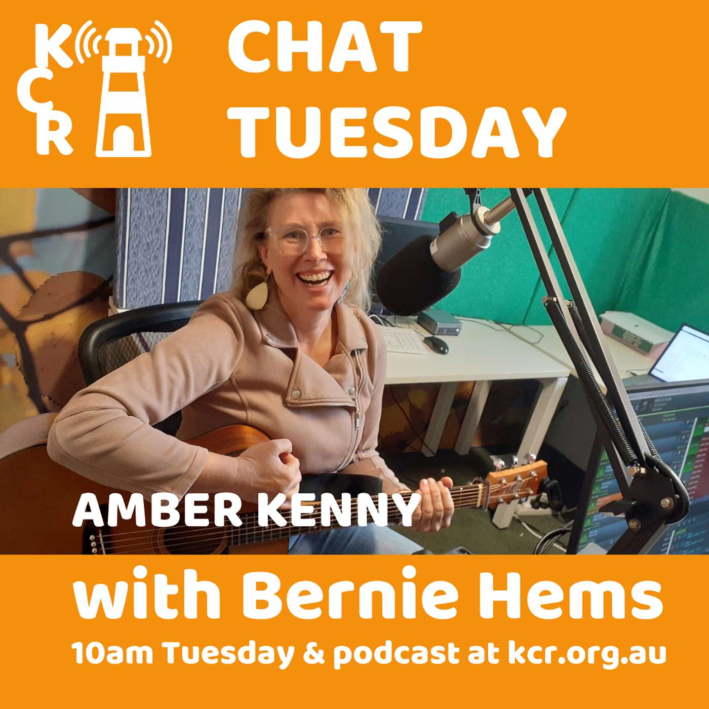 Amber Kenny with Bernie Hems episode artwork