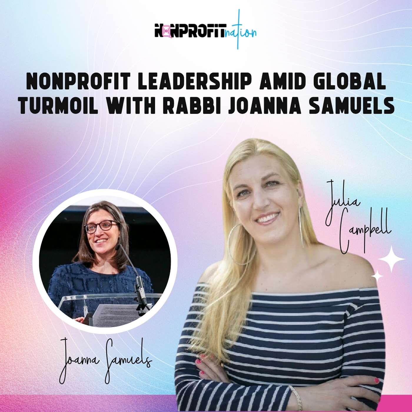 Nonprofit Leadership Amid Global Turmoil with Rabbi Joanna Samuels
