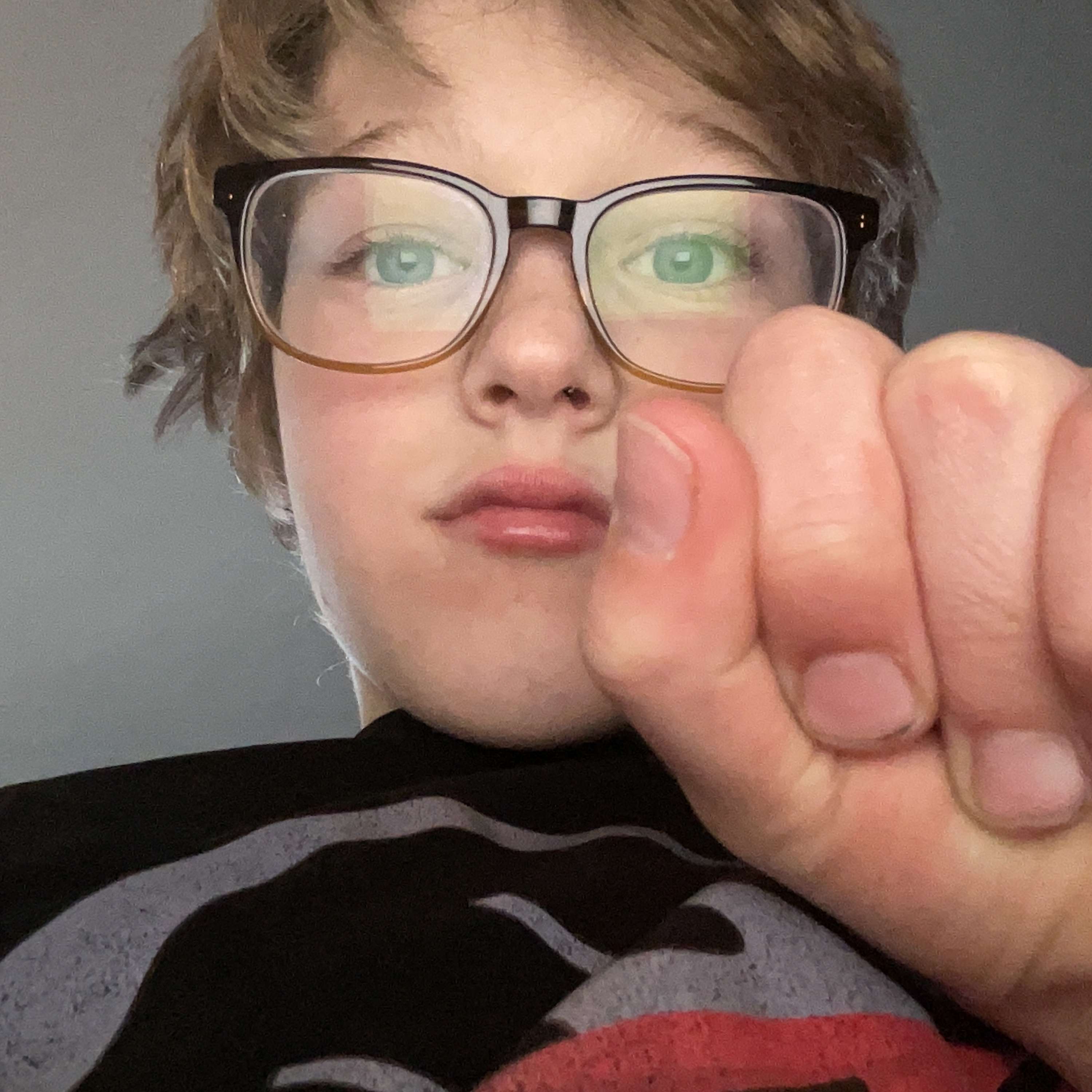 Magician showing