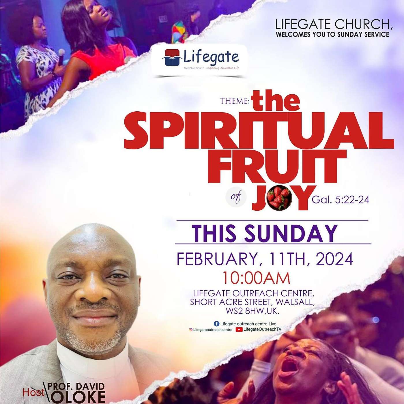 The Spiritual Fruit of Joy - Lifegate Church - 11.2.24 episode artwork