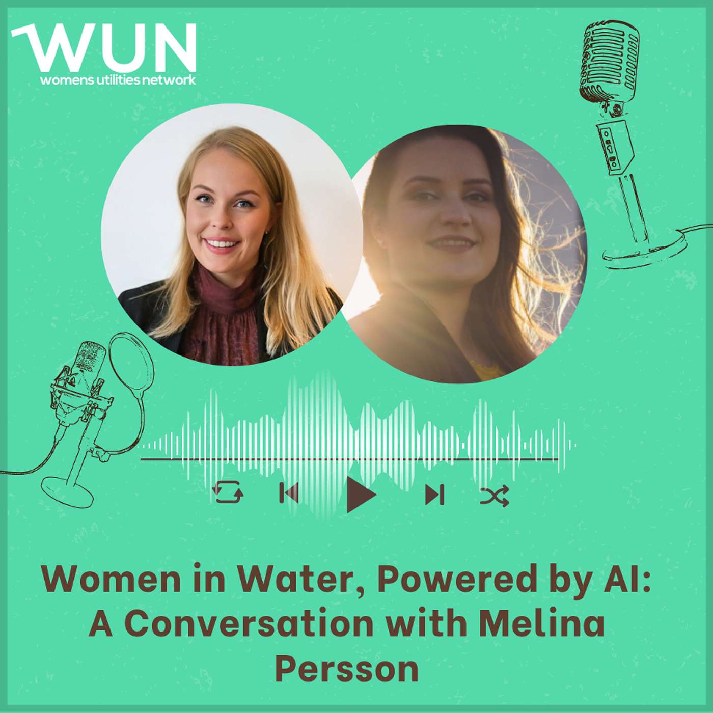 Ep. 85 Women in Water, Powered by AI: A Conversation with Melina Persson episode artwork