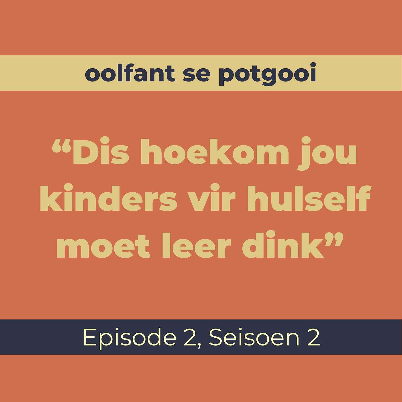 Oolfant se potgooi