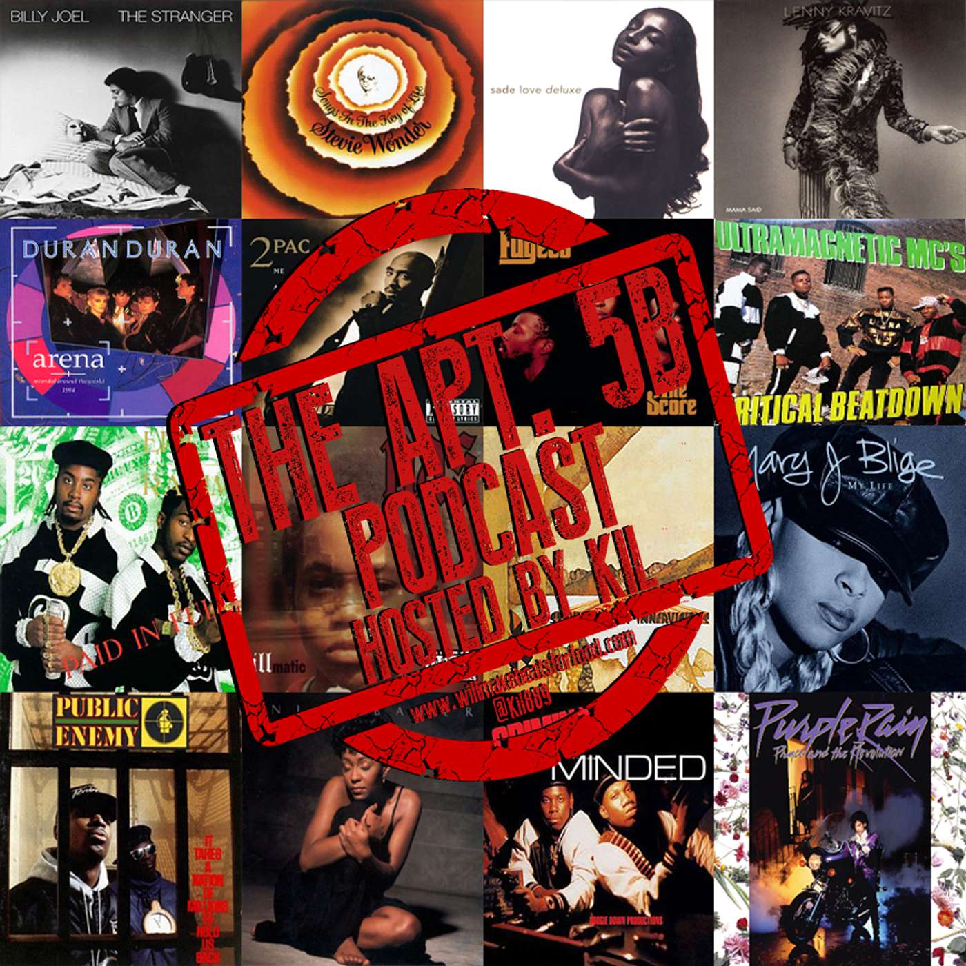 Apt. 5B Podcast Hosted by Kil: Your Top 10 Dopest Albums of ANY Genre episode artwork