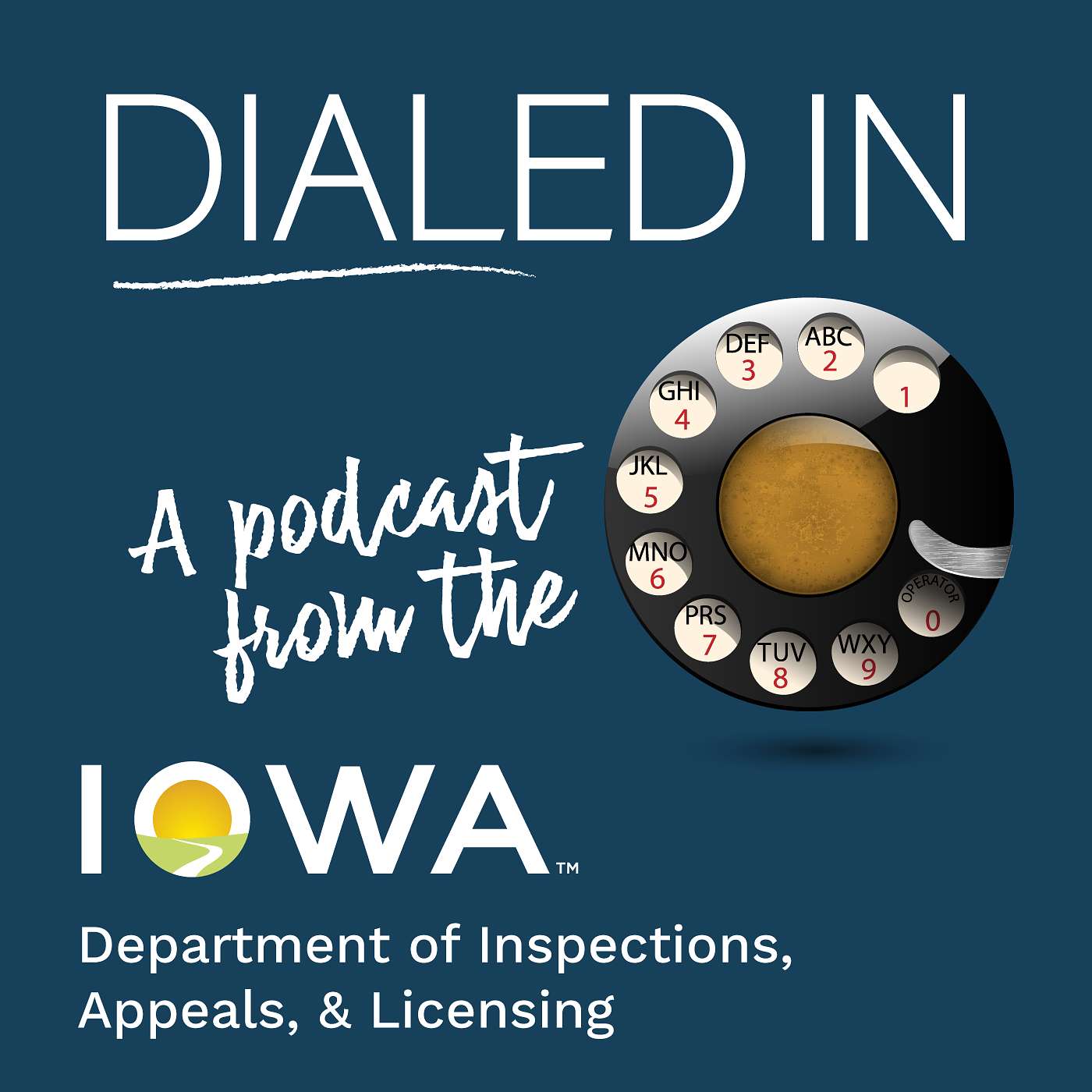 DIALED IN podcast artwork
