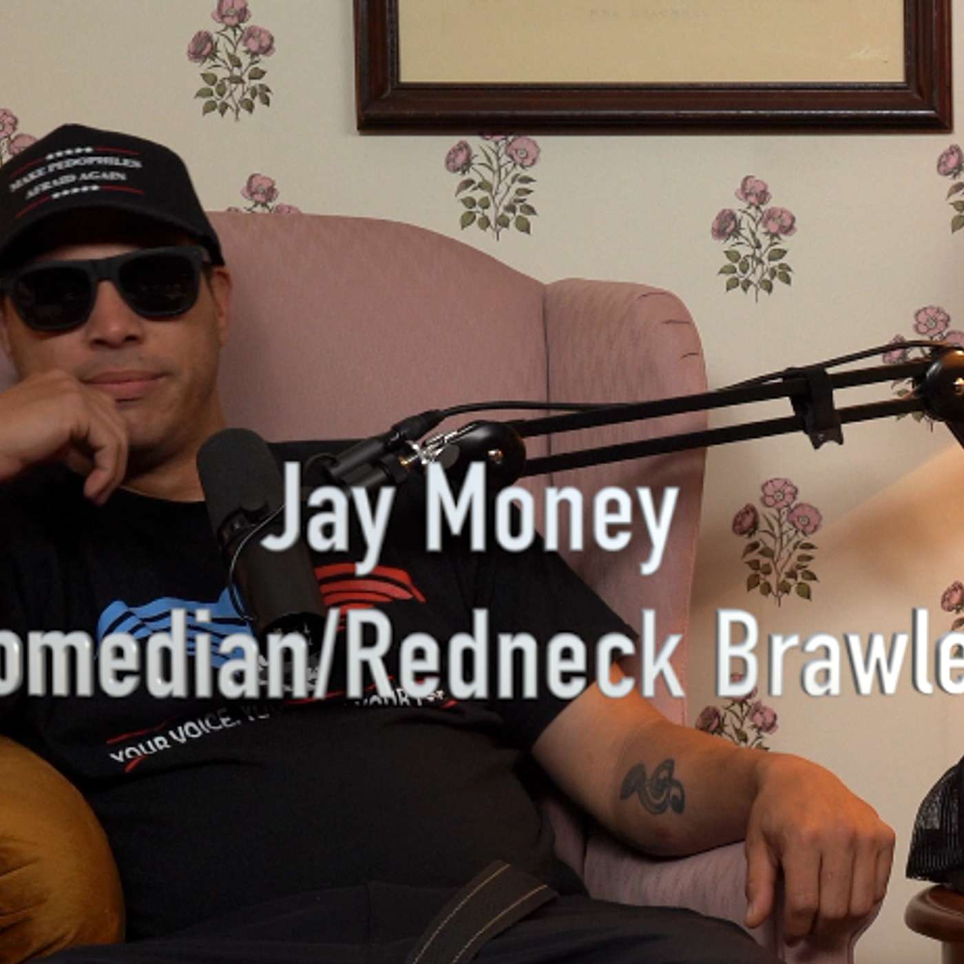 Jay Money is a Facebook Comedian and Fighter in the Redneck Brawl! episode artwork