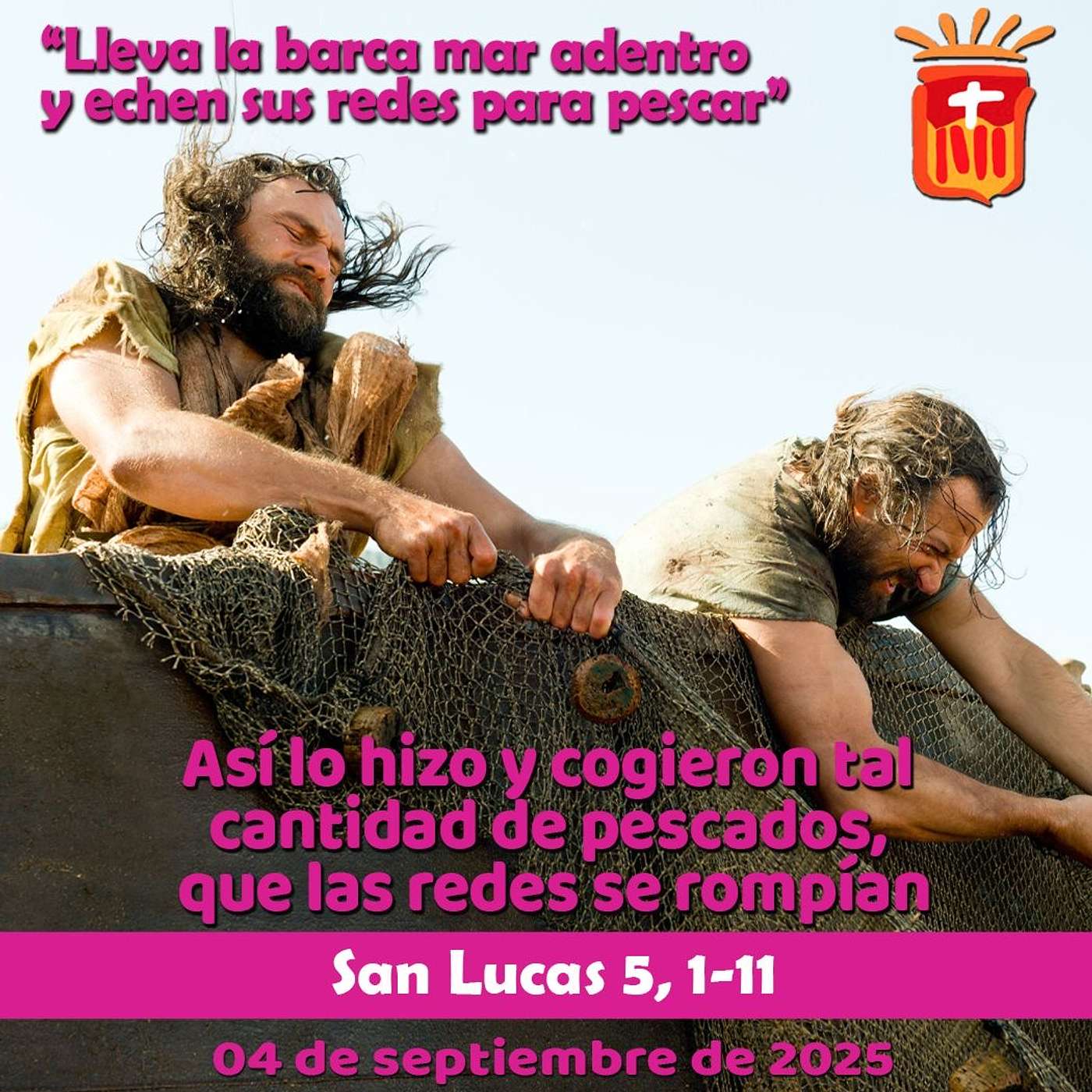 2025-09-04 San Lucas 5, 1-11: Jueves XXII Ordinario