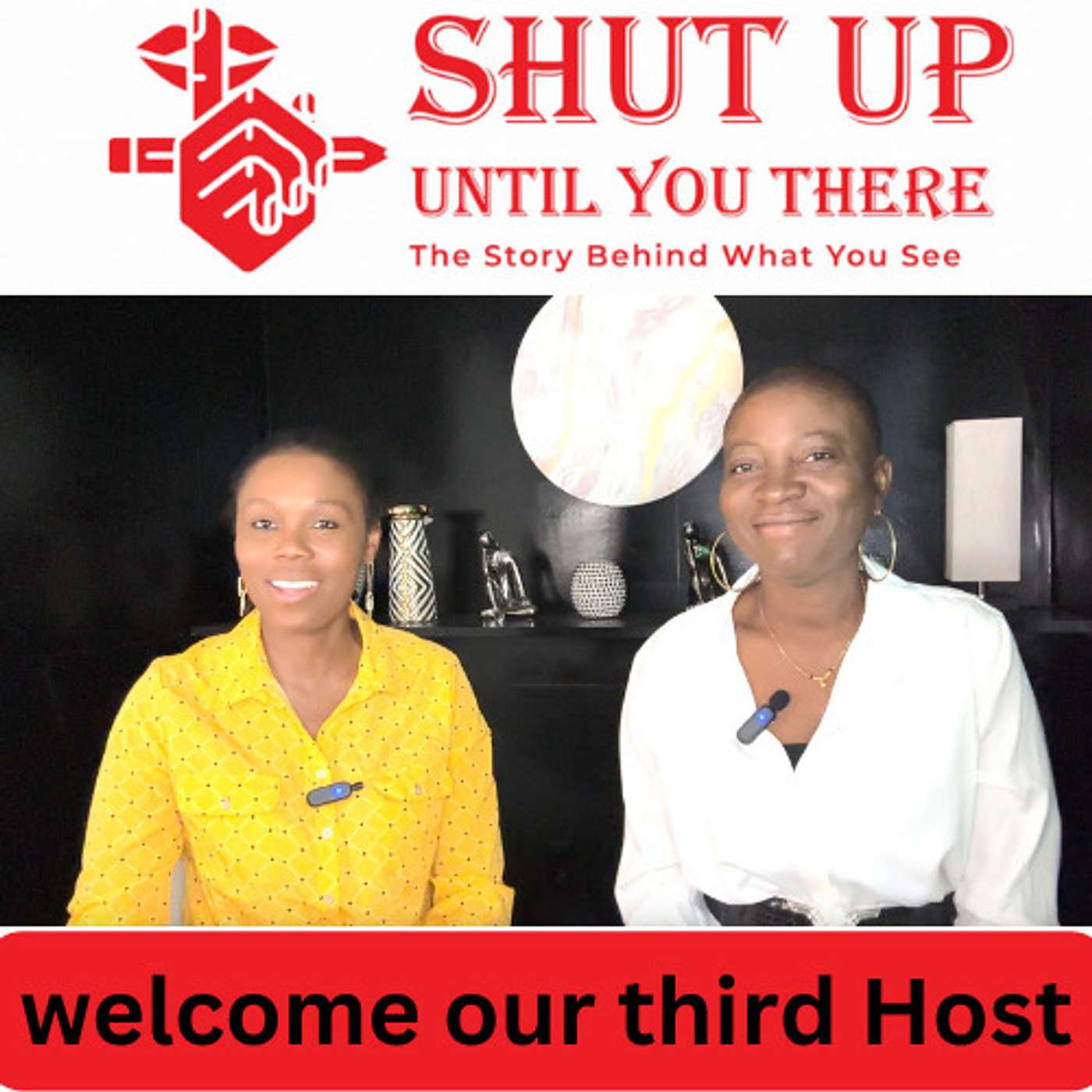 Welcome our third beautiful, powerful, talented black female host episode artwork