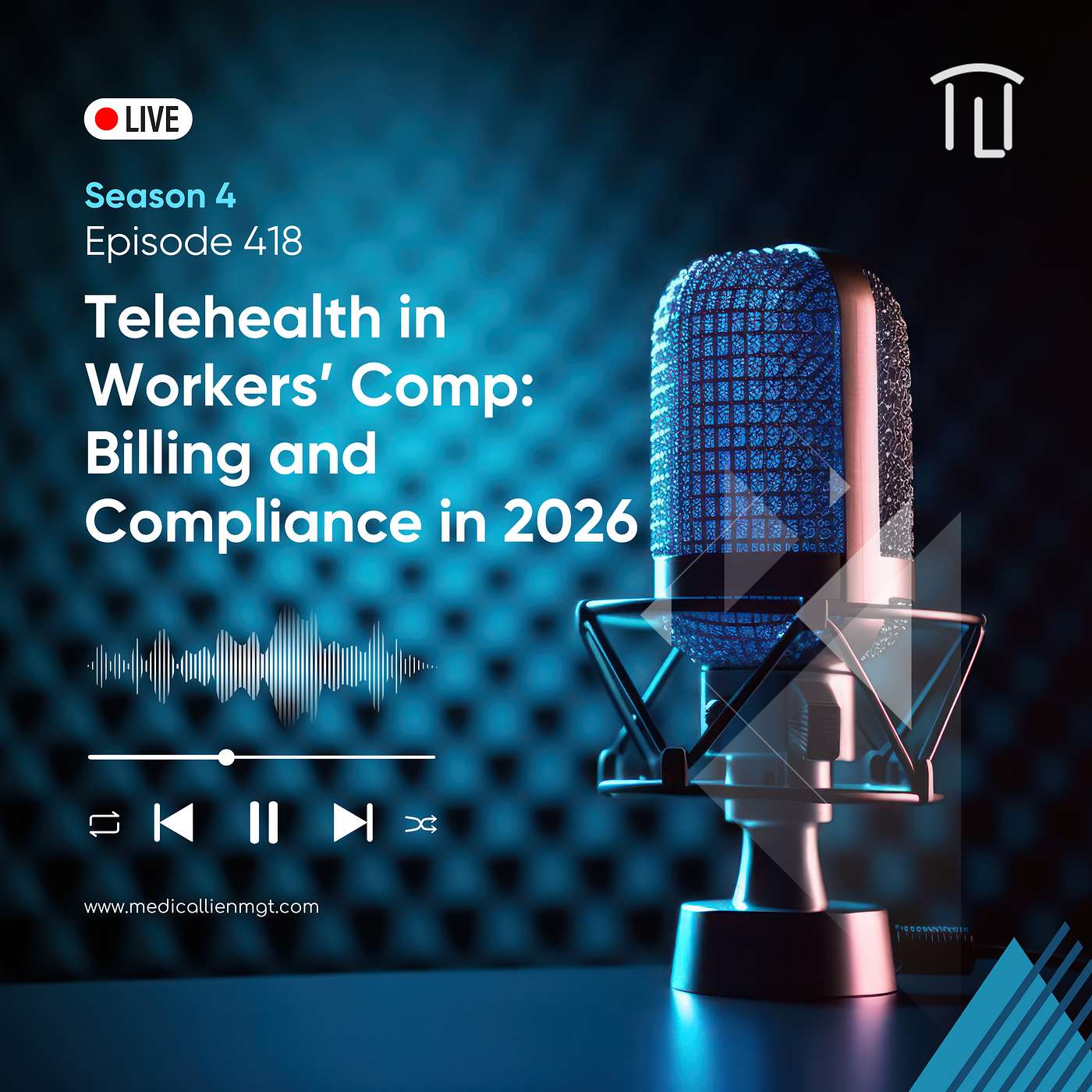 Workers Comp Unwrapped Episode 418: Telehealth in Workers’ Comp: Billing and Compliance in 2026 episode artwork
