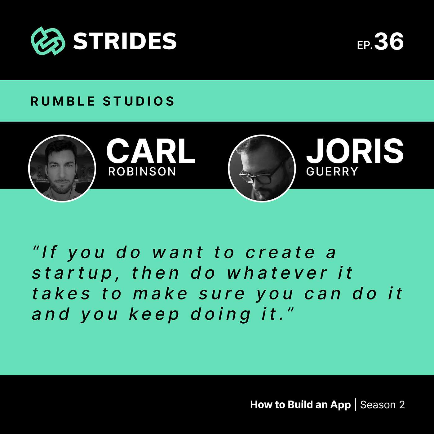 Rumble Studio: A Work in Progress with Carl Robinson and Joris Guerry (Rumble Studio)