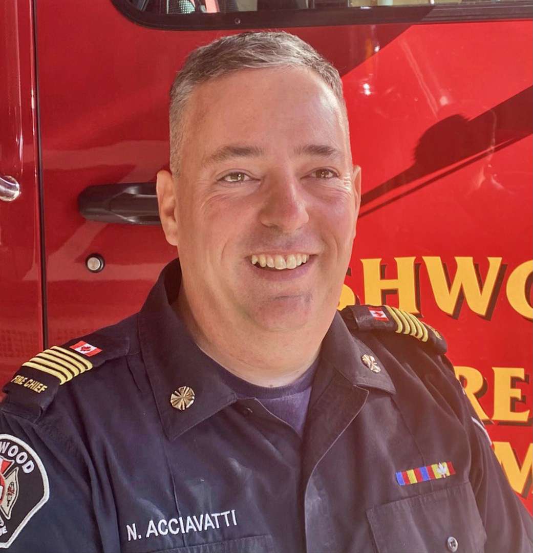 Fire Chief Nick Acciavatti