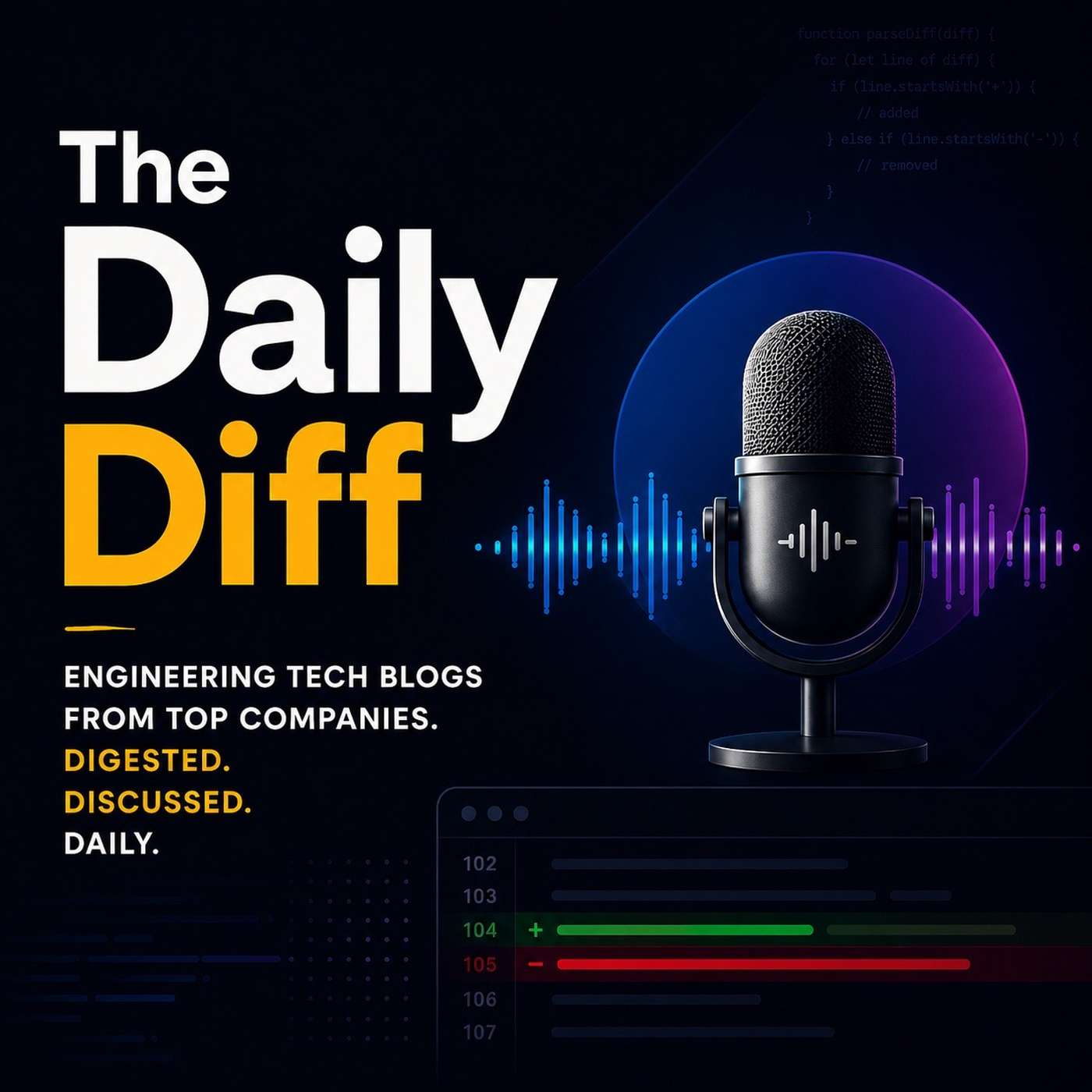 The Daily Diff podcast artwork