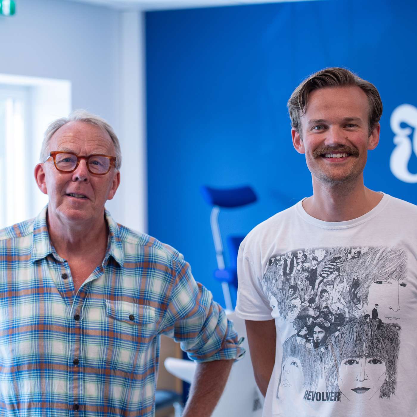 Opptakt: Venstres Lars Øye Brandsås og Per Morten Hoff