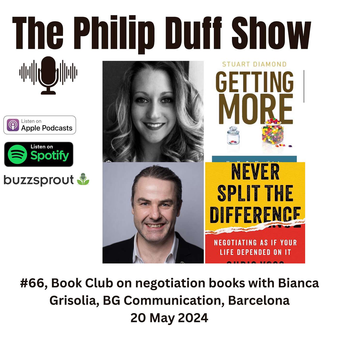 #66, Negotiation Book Club with Bianca Grisolia, BG Communication, Barcelona