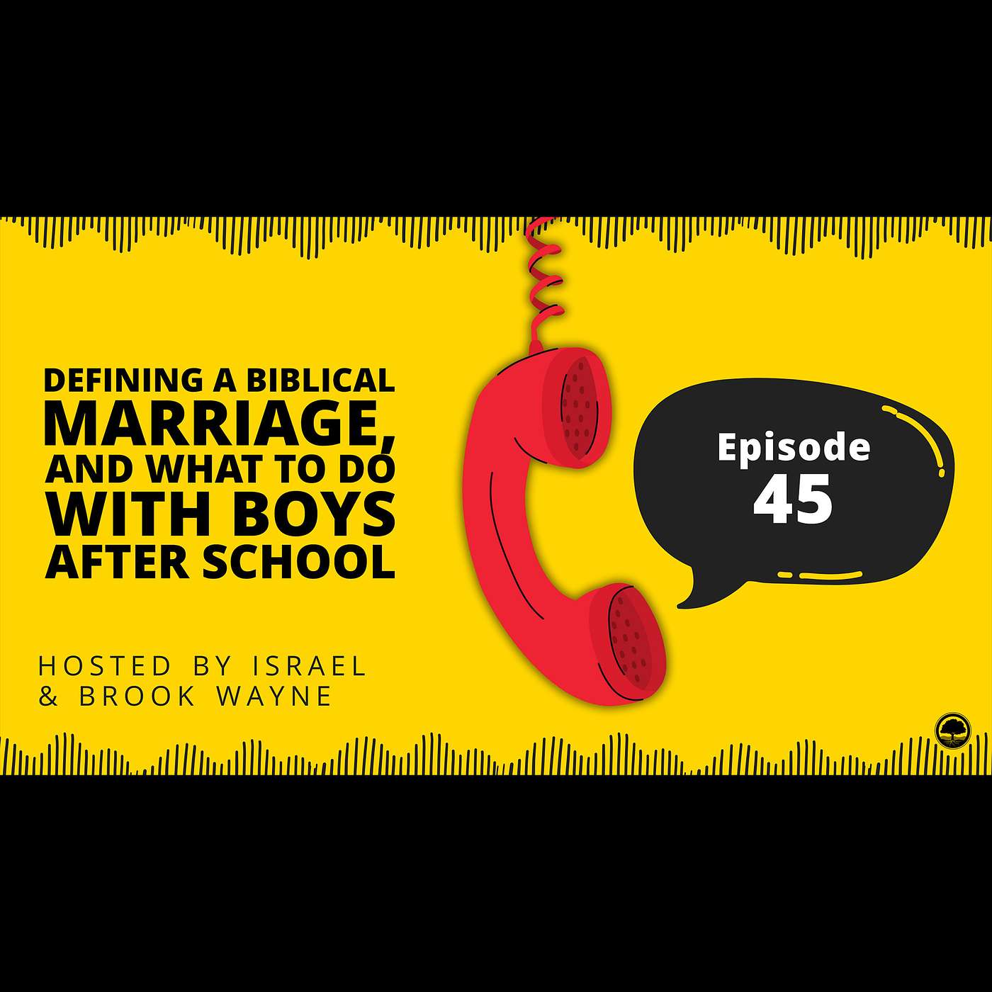 45 - Defining a Biblical Marriage, and What to Do With Boys After School episode artwork