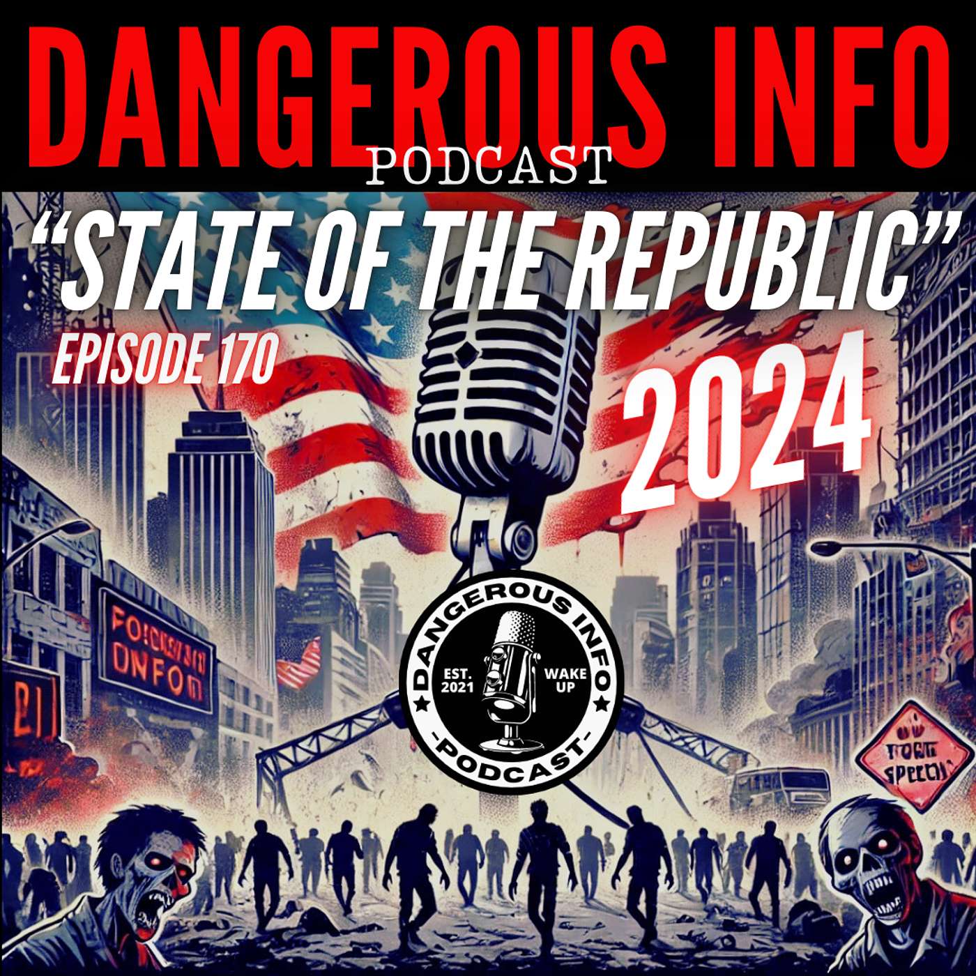 170 "State of the Republic" 9/11 week, Haitians eat cats, school shootings, Bill Cooper's warning, current events, UAP's & police, bizarre dreams, the debate