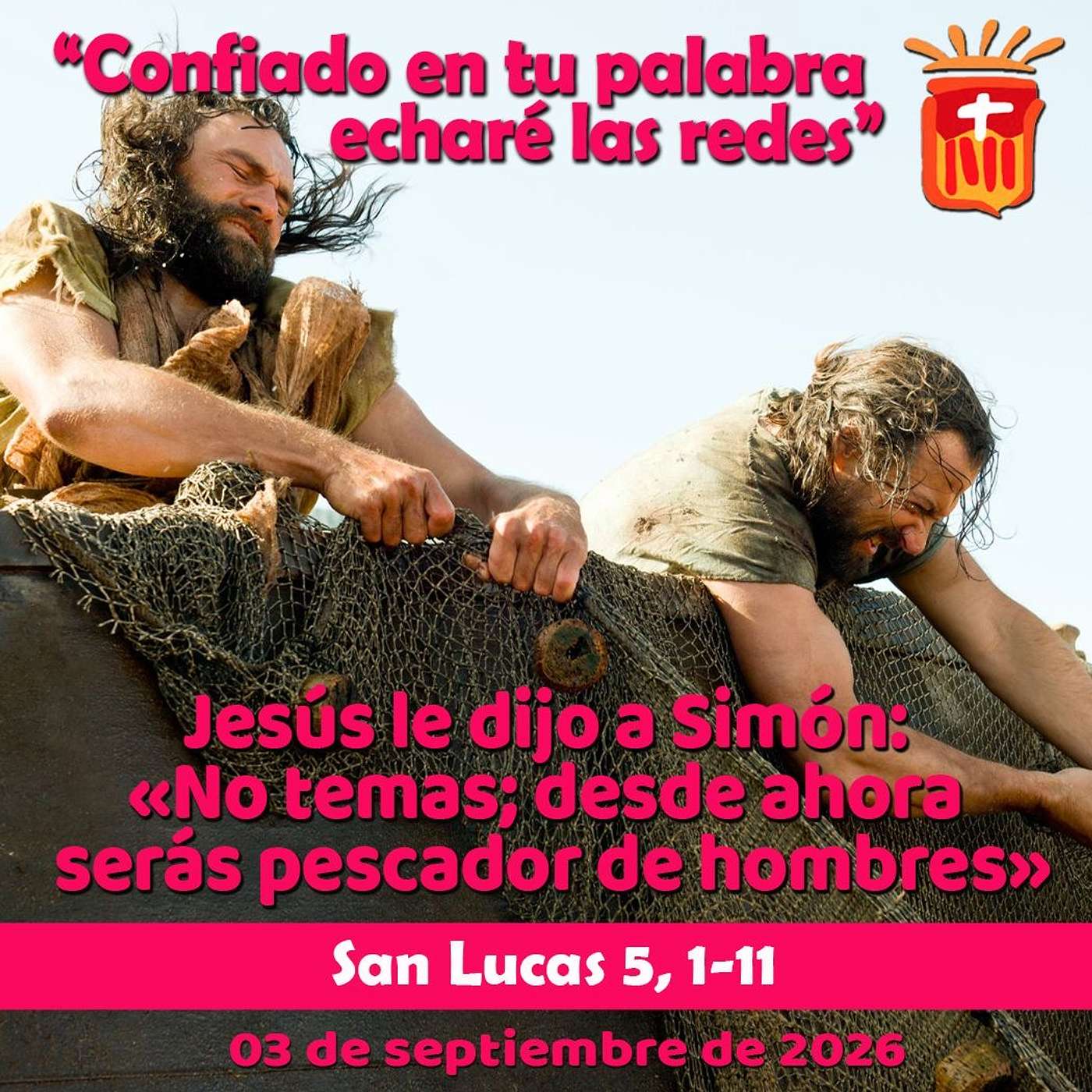 2026-09-03 San Lucas 5, 1-11: Jueves XXII Ordinario episode artwork