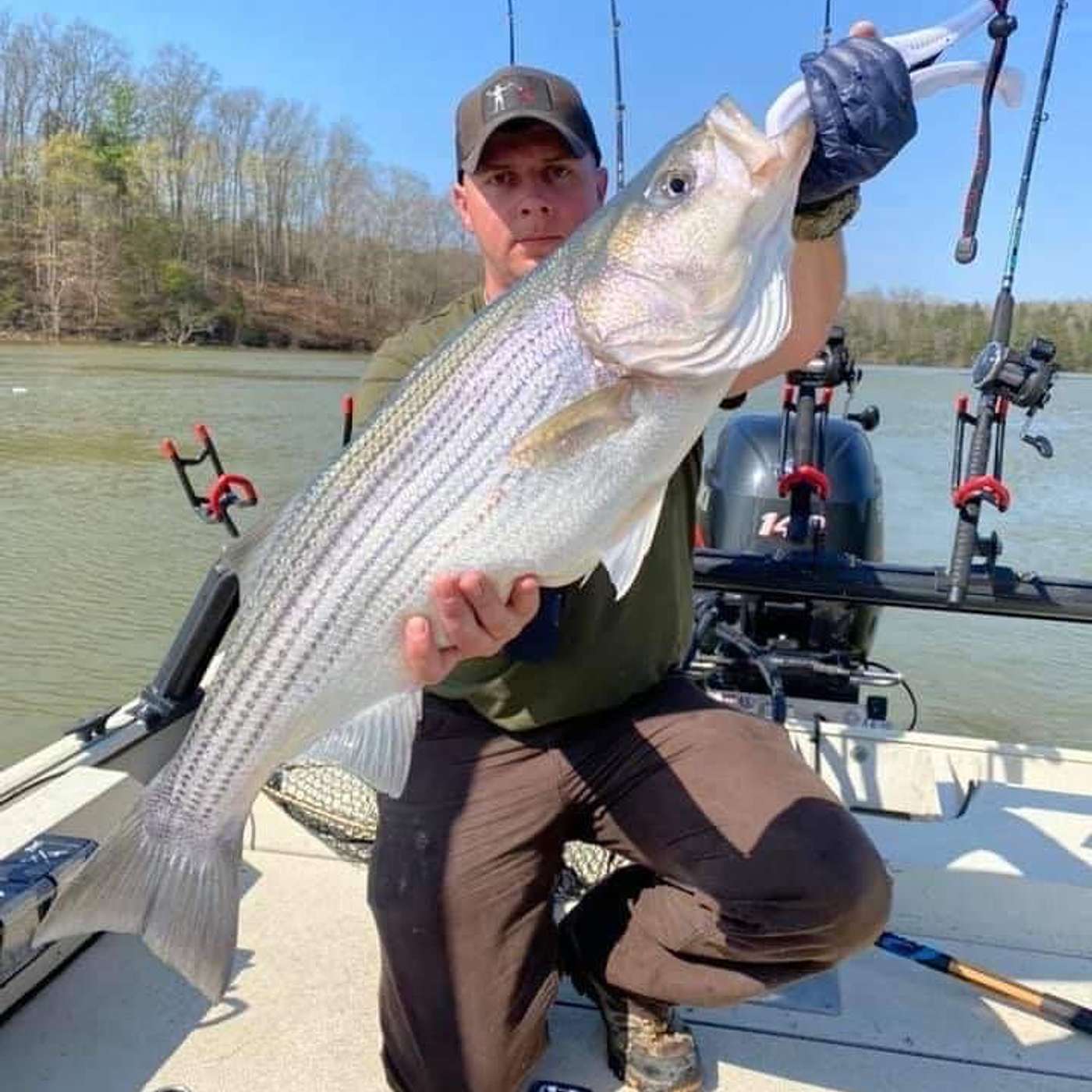 Striper Fishing w/ Guide Allen Turner