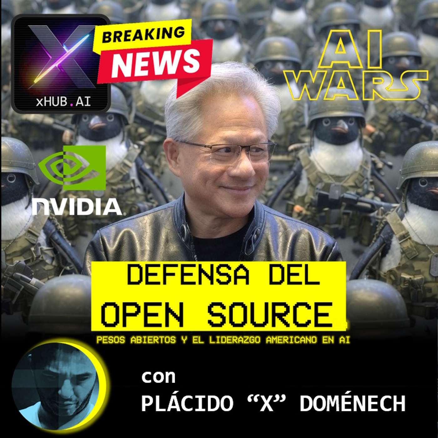 T6.E144. INSIDE X DEFENSA DEL OPEN SOURCE Pesos abiertos y el liderazgo americano en AI! episode artwork