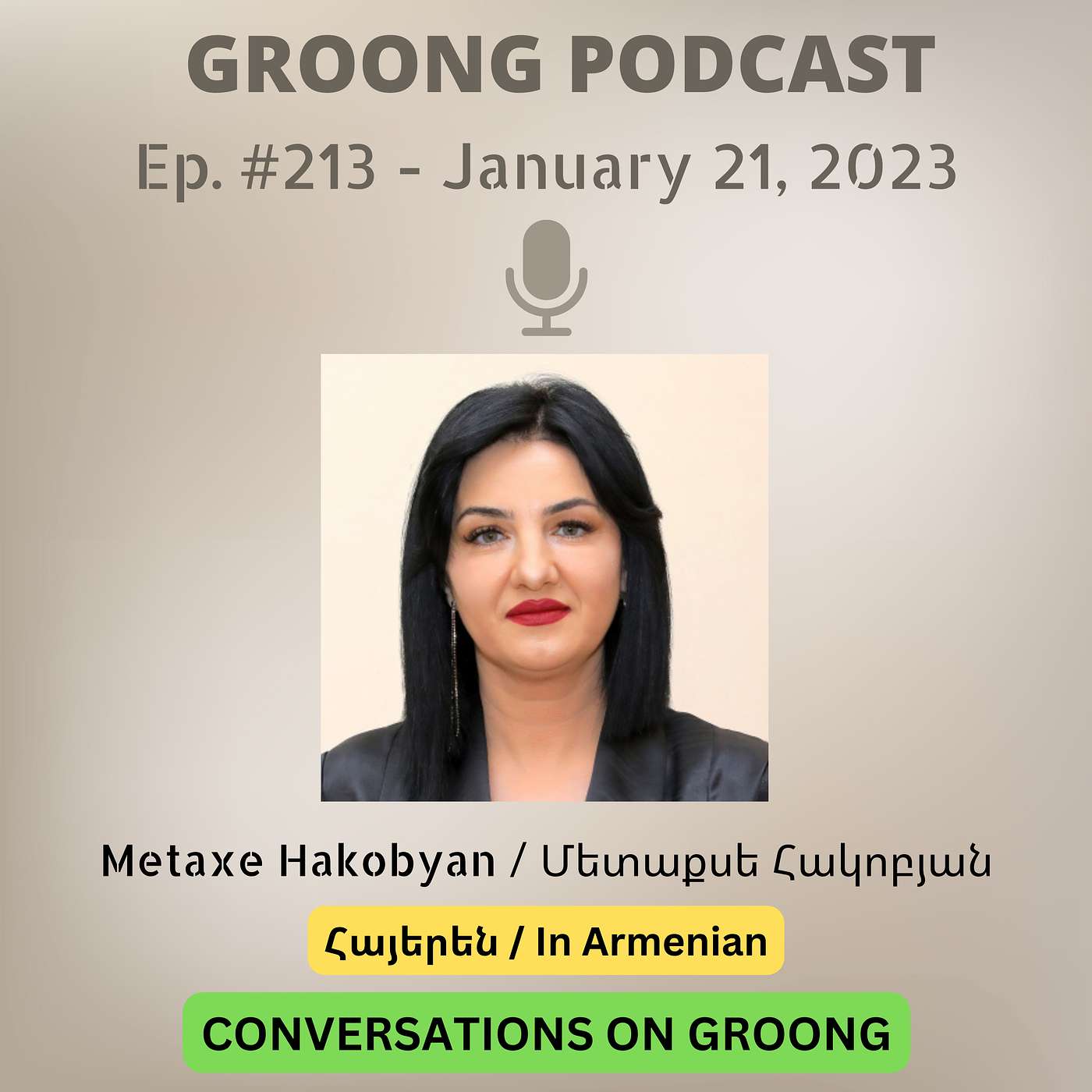 Metaxe Hakobyan (Մետաքսե Հակոբյան): Artsakh Blockade - Day 41 | Ep 213 - Jan 21, 2023 episode artwork