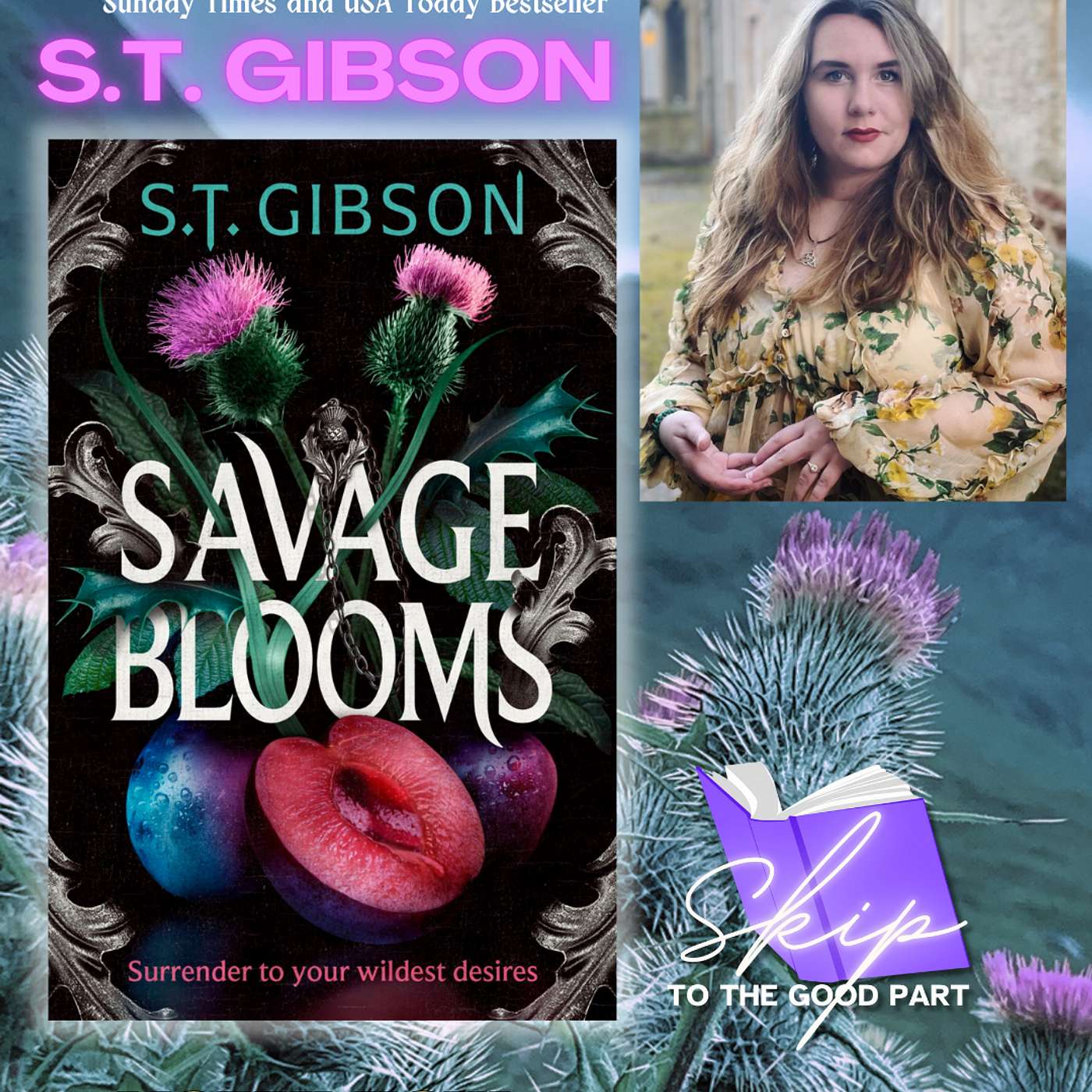 We talk gothic romance and dark fantasy with bestselling author S.T. Gibson! We talk gothic romance and dark fantasy with bestselling author S.T. Gibson!